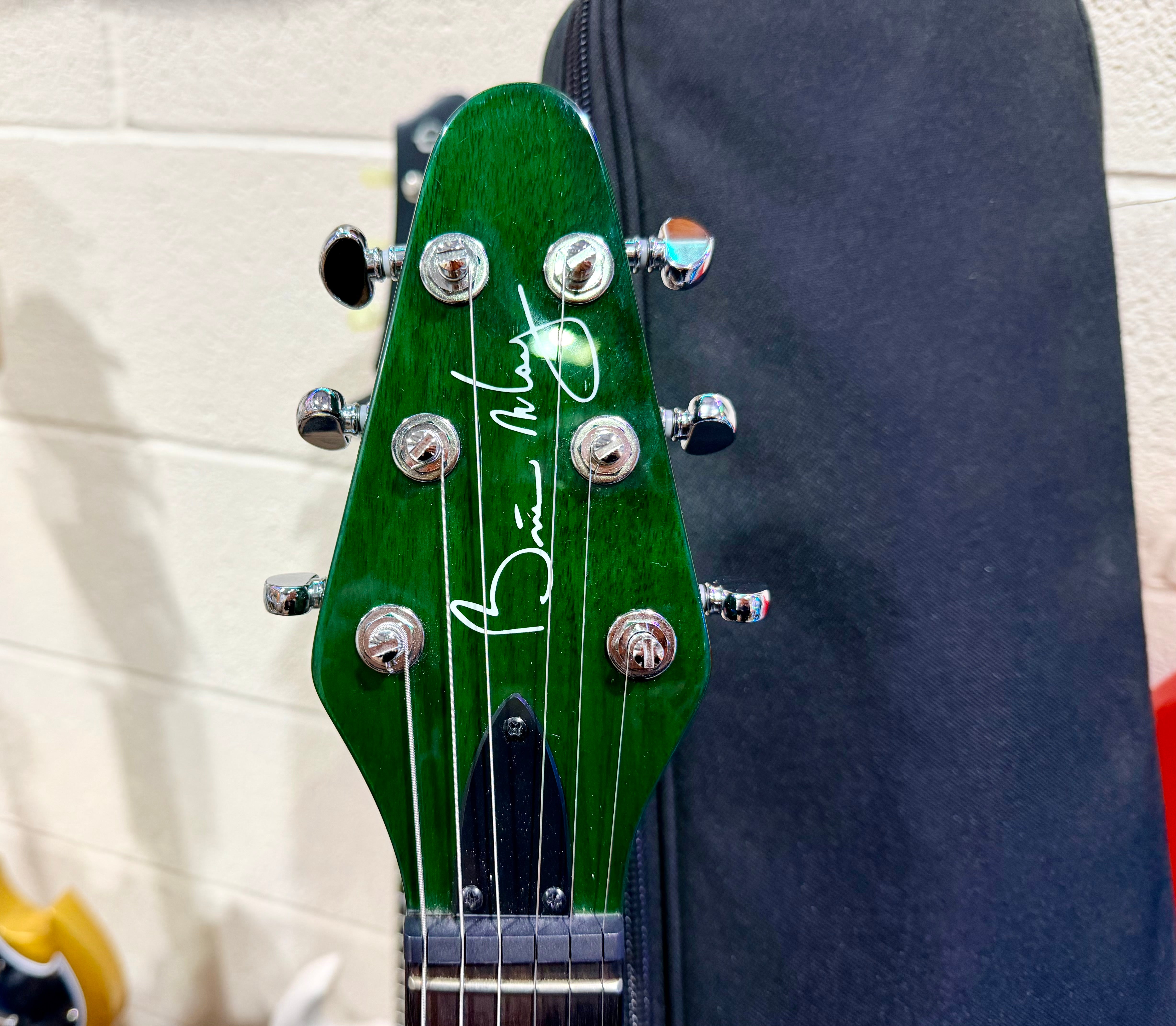 🌟LTD EDITION🌟 Brian May BMG Special Edition~ Emerald Green Model + Gig Bag!