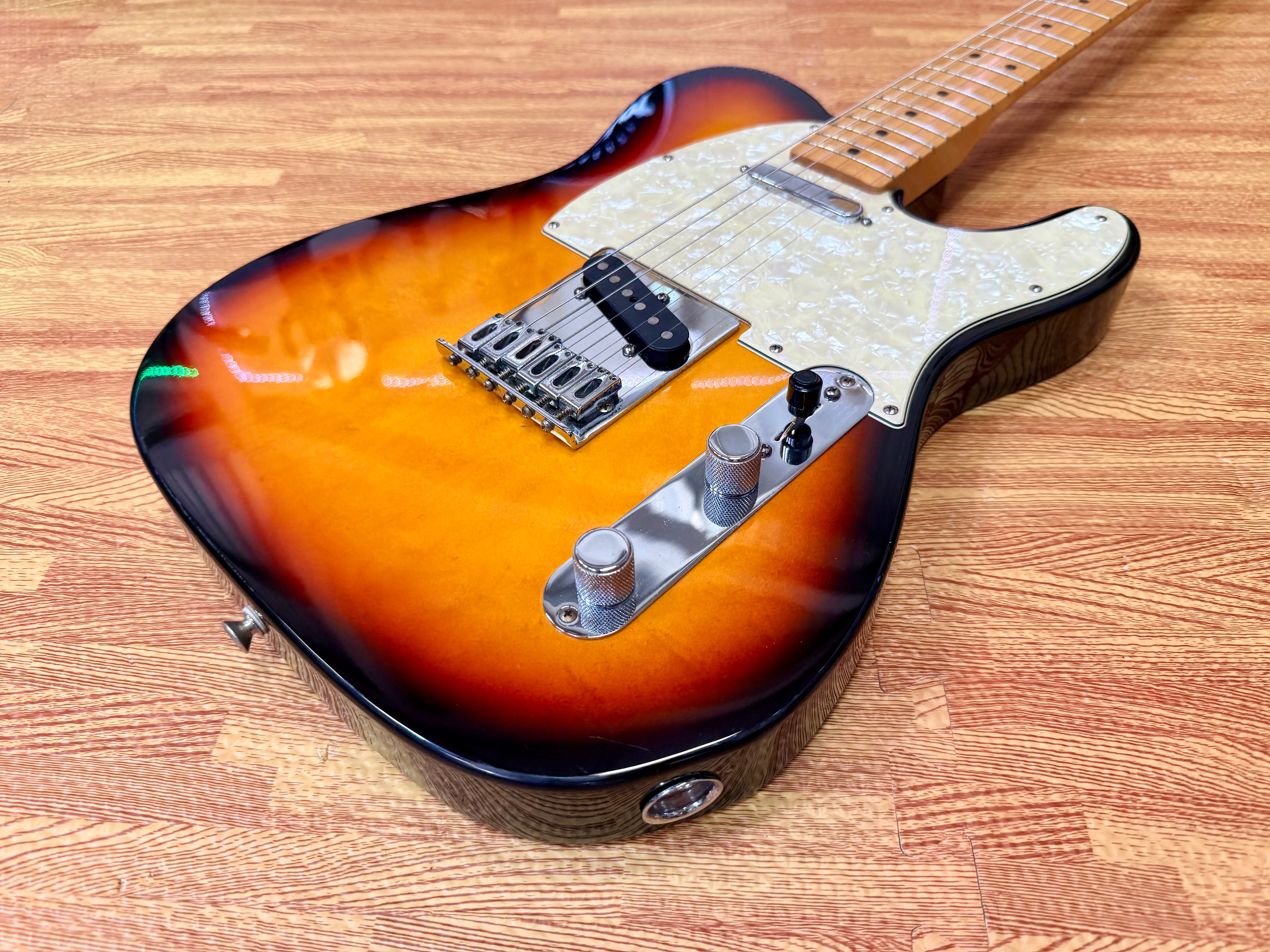 🔥1999🔥 Fender Mexican Standard Telecaster~ Brown Sunburst~ Maple~ MIM Tele!
