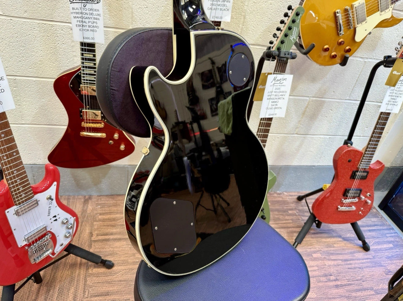 🔥1997 Korea🔥 Epiphone Les Paul Black Beauty Custom~ Exceptional Condition!