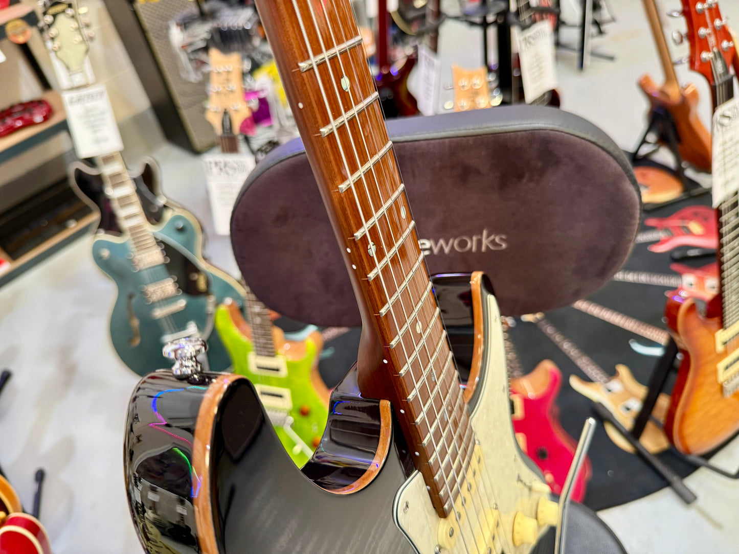 🔥EX DEMO 2024🔥 Sire Larry Carlton S7 FM~ Flamed Maple HSS~ Transperant Black!