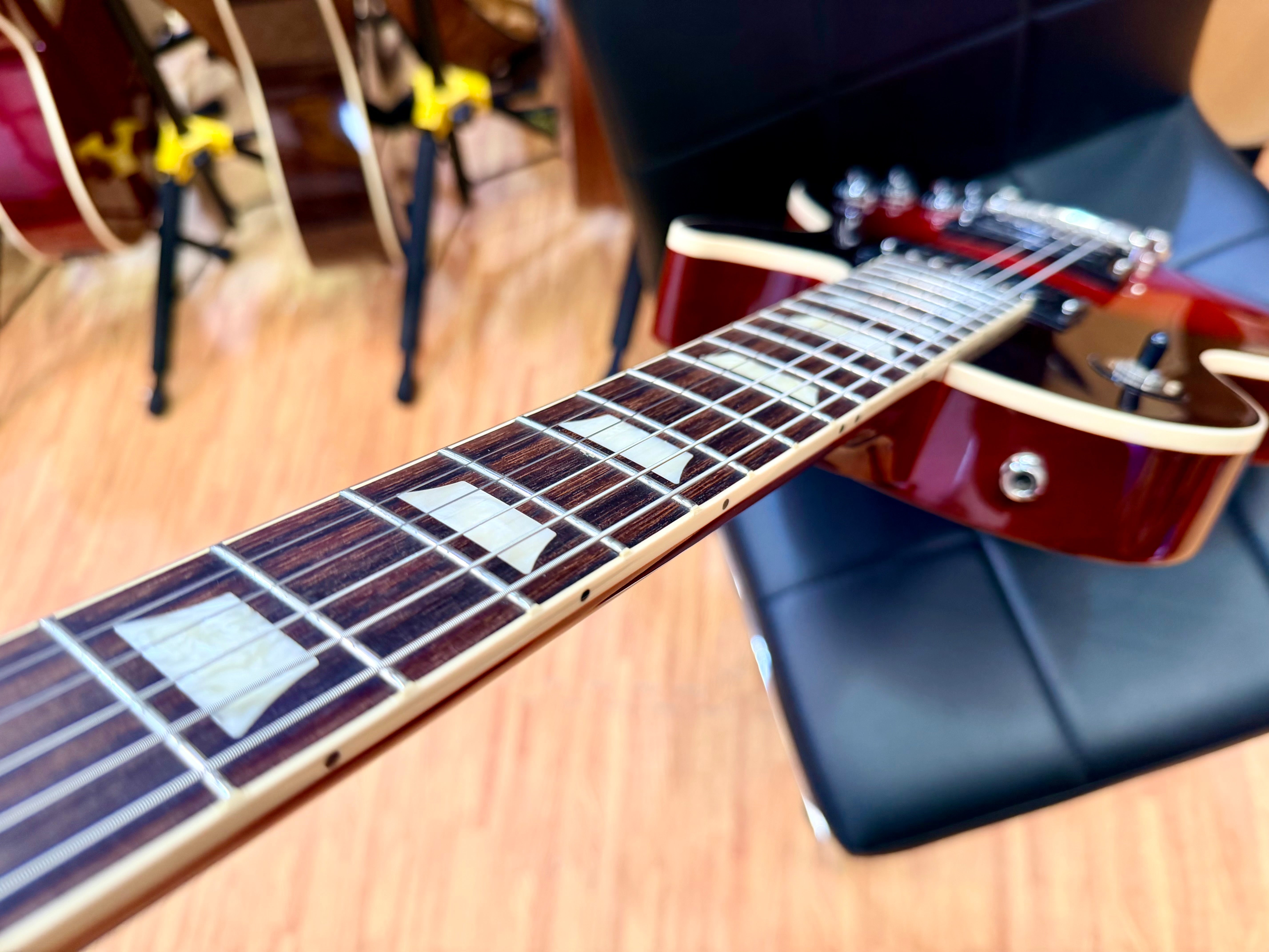 🔥2022🔥 Gibson Les Paul Standard Slash~ Vermillion Burst Limited Edition + Case