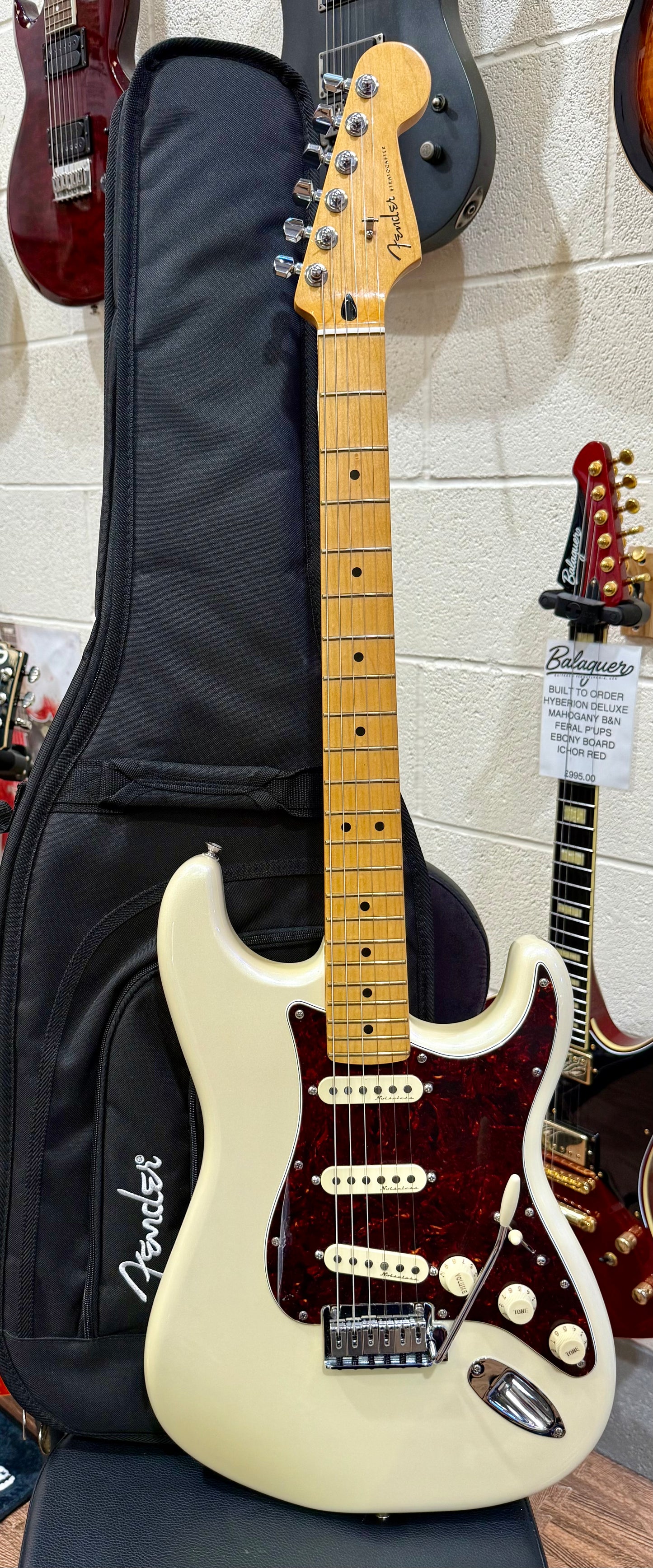 🌟2021 MINT🌟 Fender Player Plus Stratocaster~ Olympic Pearl White~ Push/Pull!