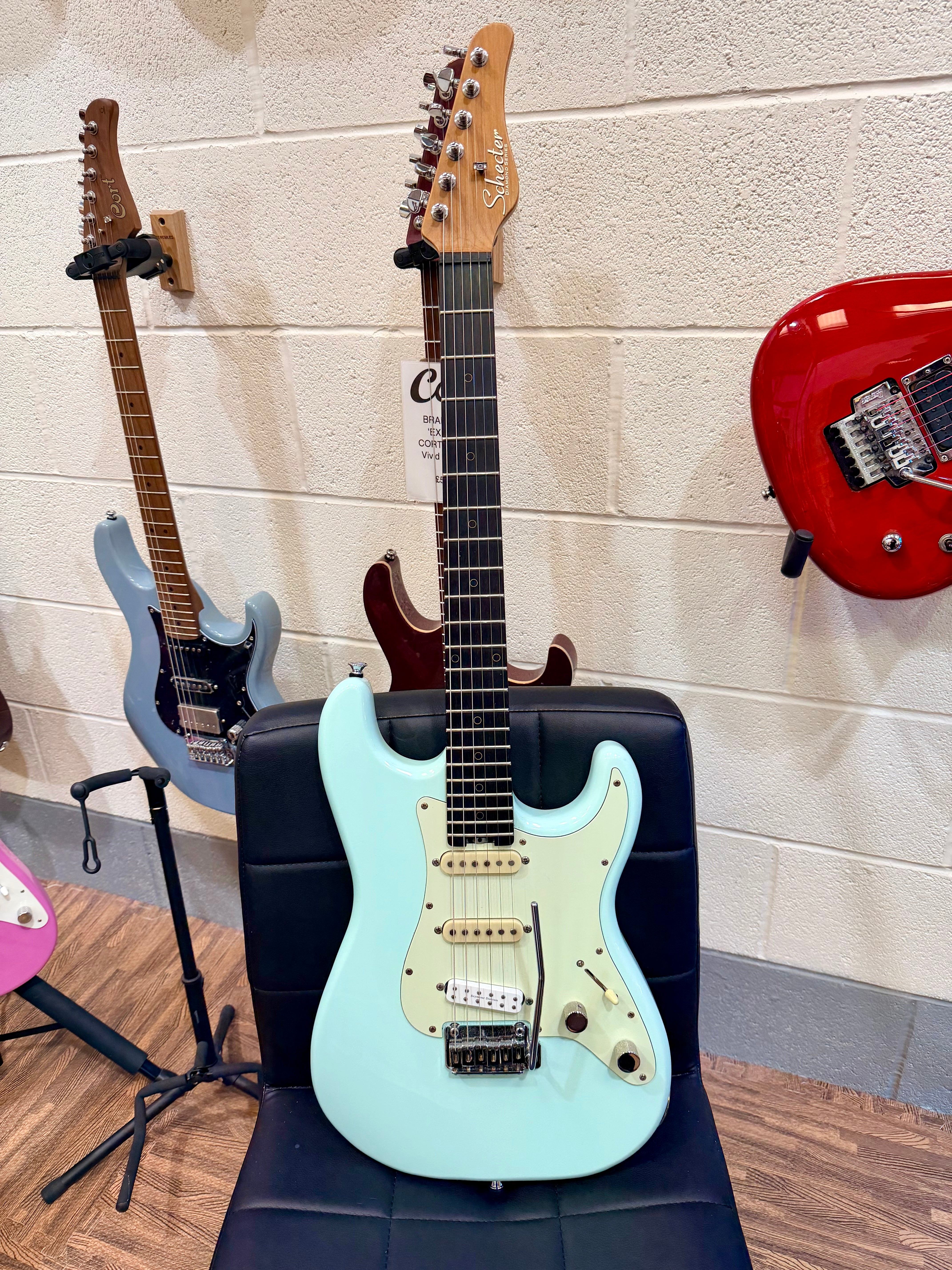 🔥2019🔥 Schecter Nick Johnson Traditional~ Atomic Frost~ Seymour Duncan Lil 59!