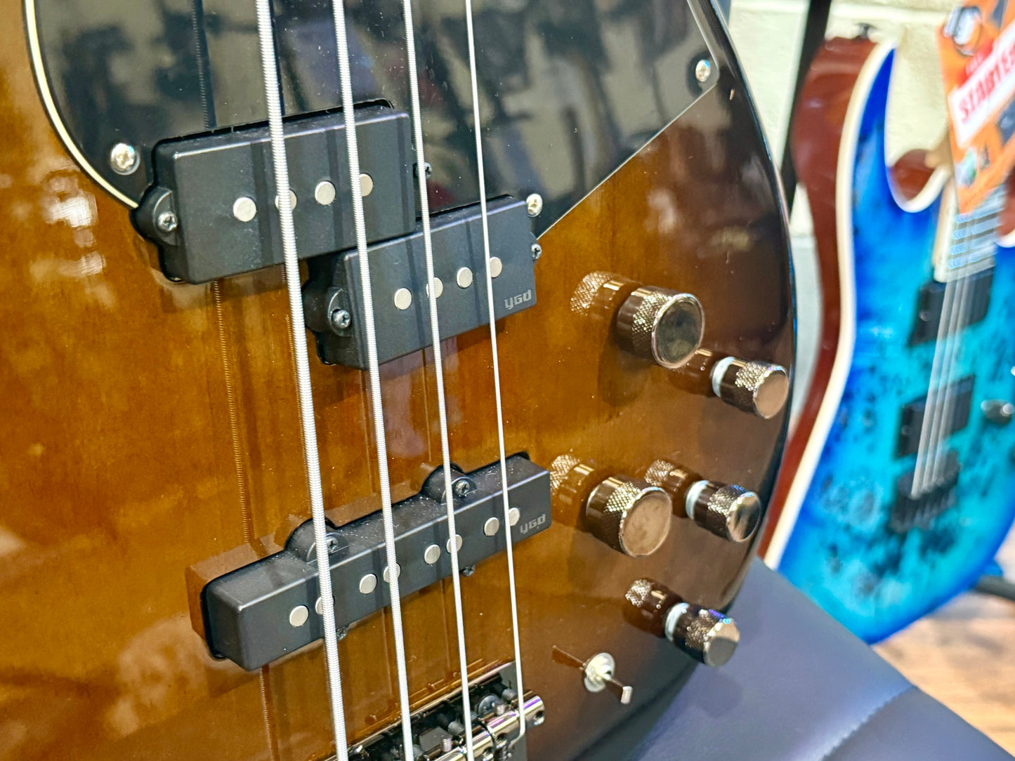 š„MINT 2022š„ Yamaha BB734A Active Bass Guitar~ Dark Coffee Sunburst + Hard Case