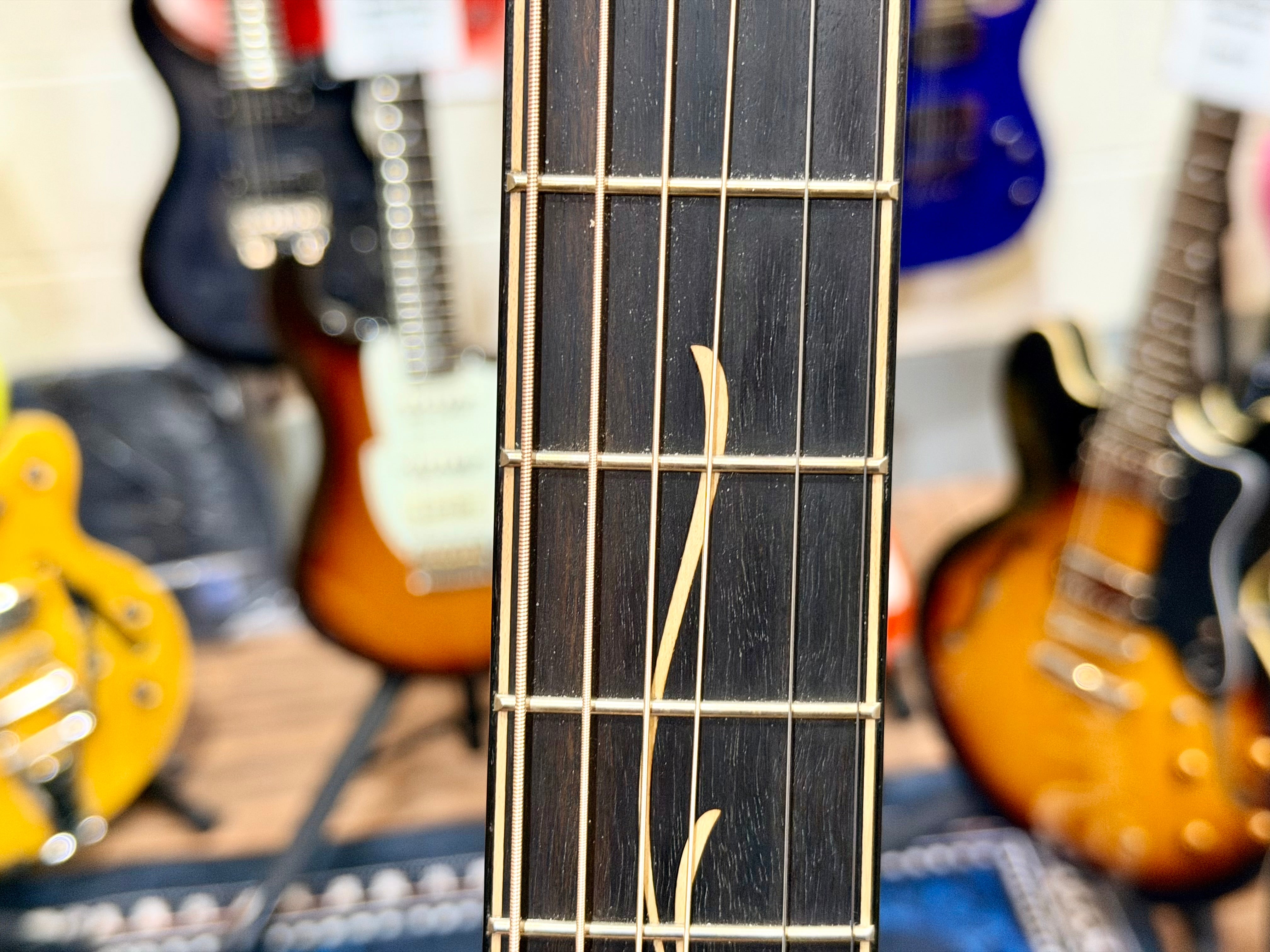 🔥HAWAIIAN KOA🔥 2022 Taylor K24ce~ V-Class~ Shaded Edgeburst~ USA + Hard Case!