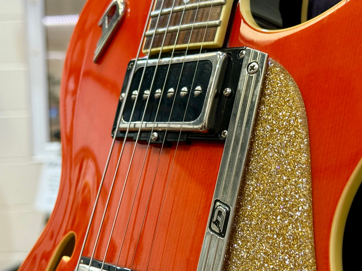 🔥2005🔥 Duesenberg Starplayer TV~ Vintage Orange Semi-Hollow~ Cherished + Case!