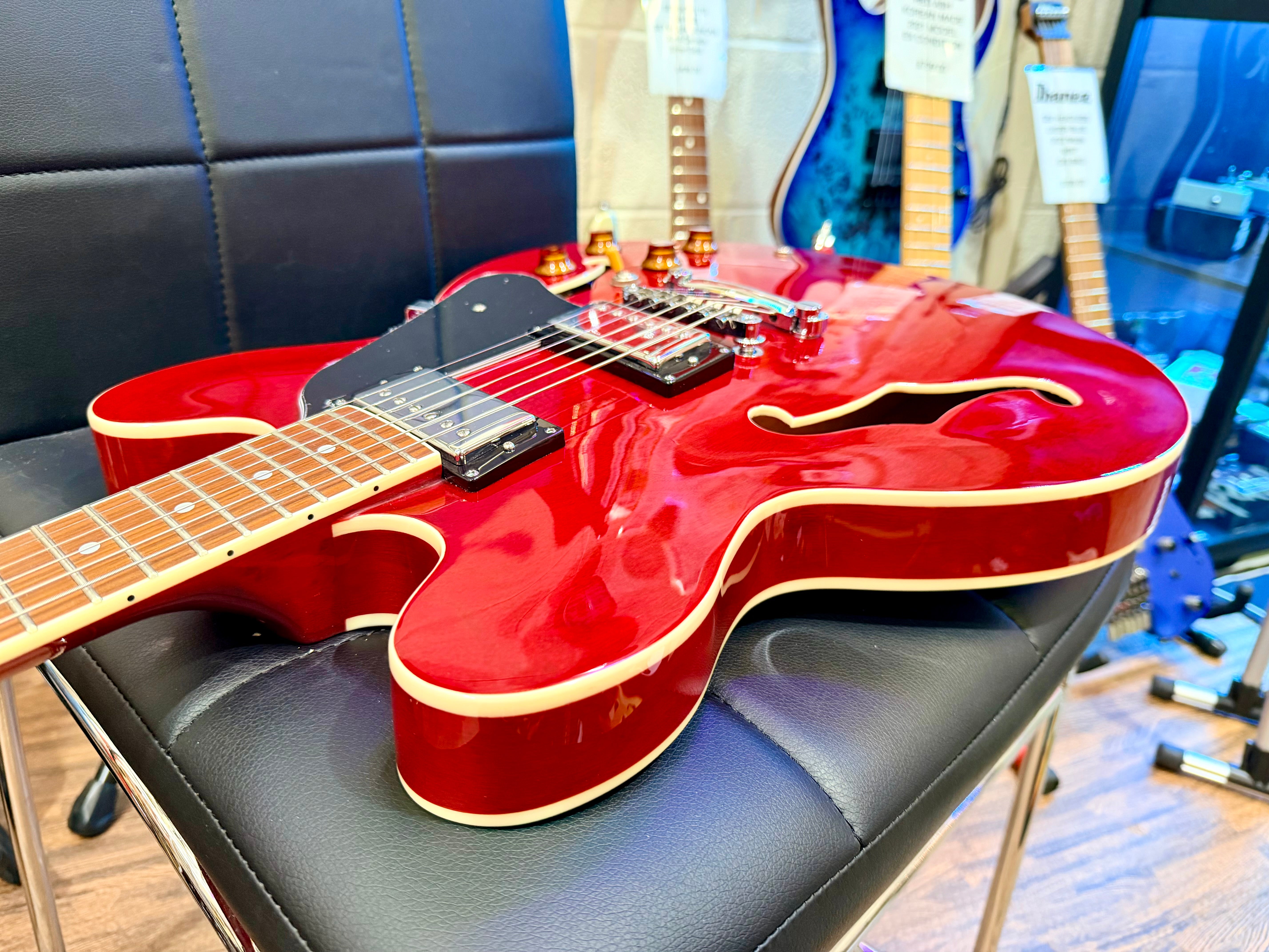 🌟BRAND NEW🌟 Tokai UES78 SR Semi Hollow Body~ See-Through Red~ ‘335’ Style!