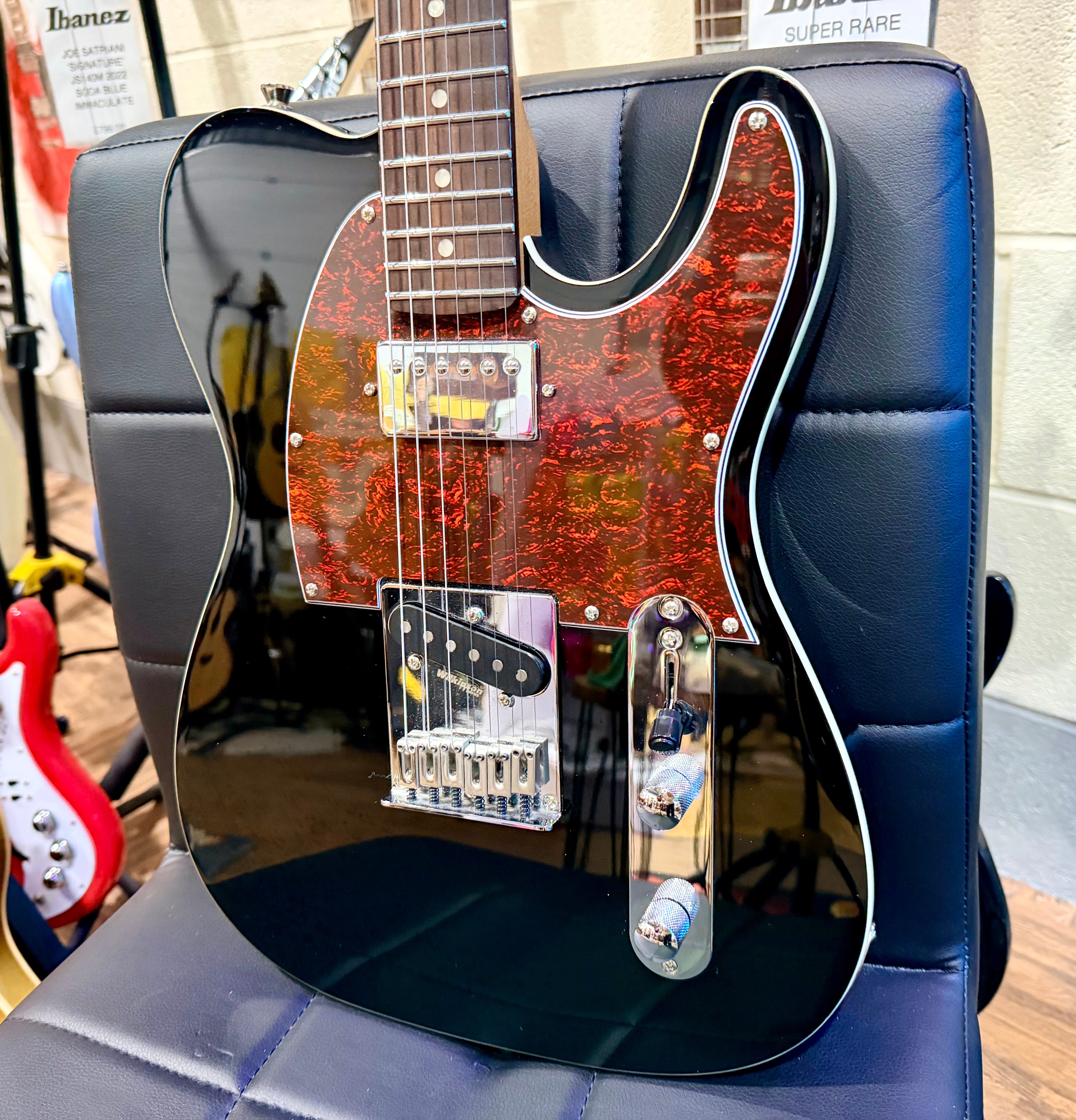 🔥MINT🔥 JET Guitars JT-350 HS Rosewood~ Gloss Black~ Telecaster Style!