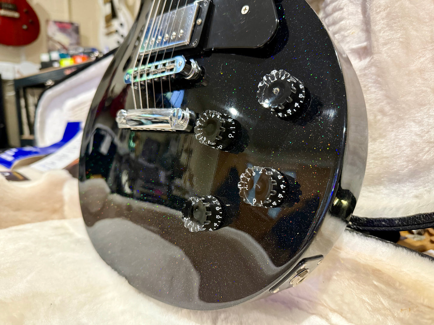 ✨120th ANNIVERSARY ✨ Gibson Les Paul Studio Pro Graphite Pearl Sparkle~USA 2014