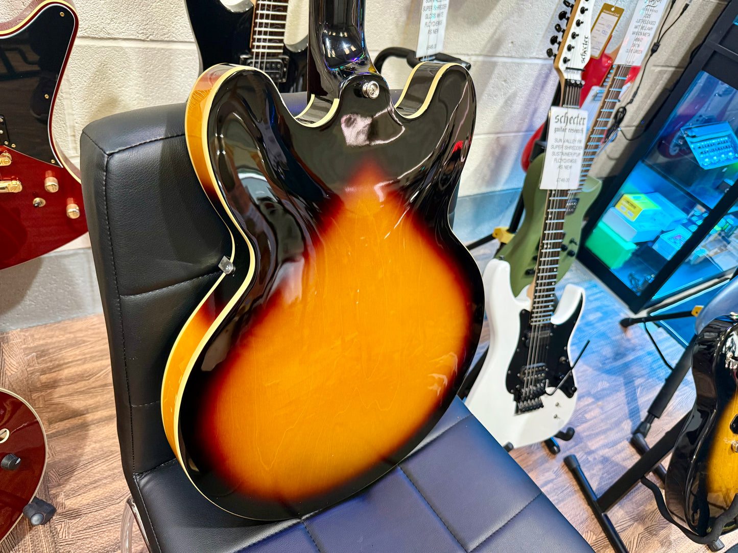 🌟2016🌟 Epiphone ES-335 Dot VS~ Vintage Sunburst Hollow-Body!