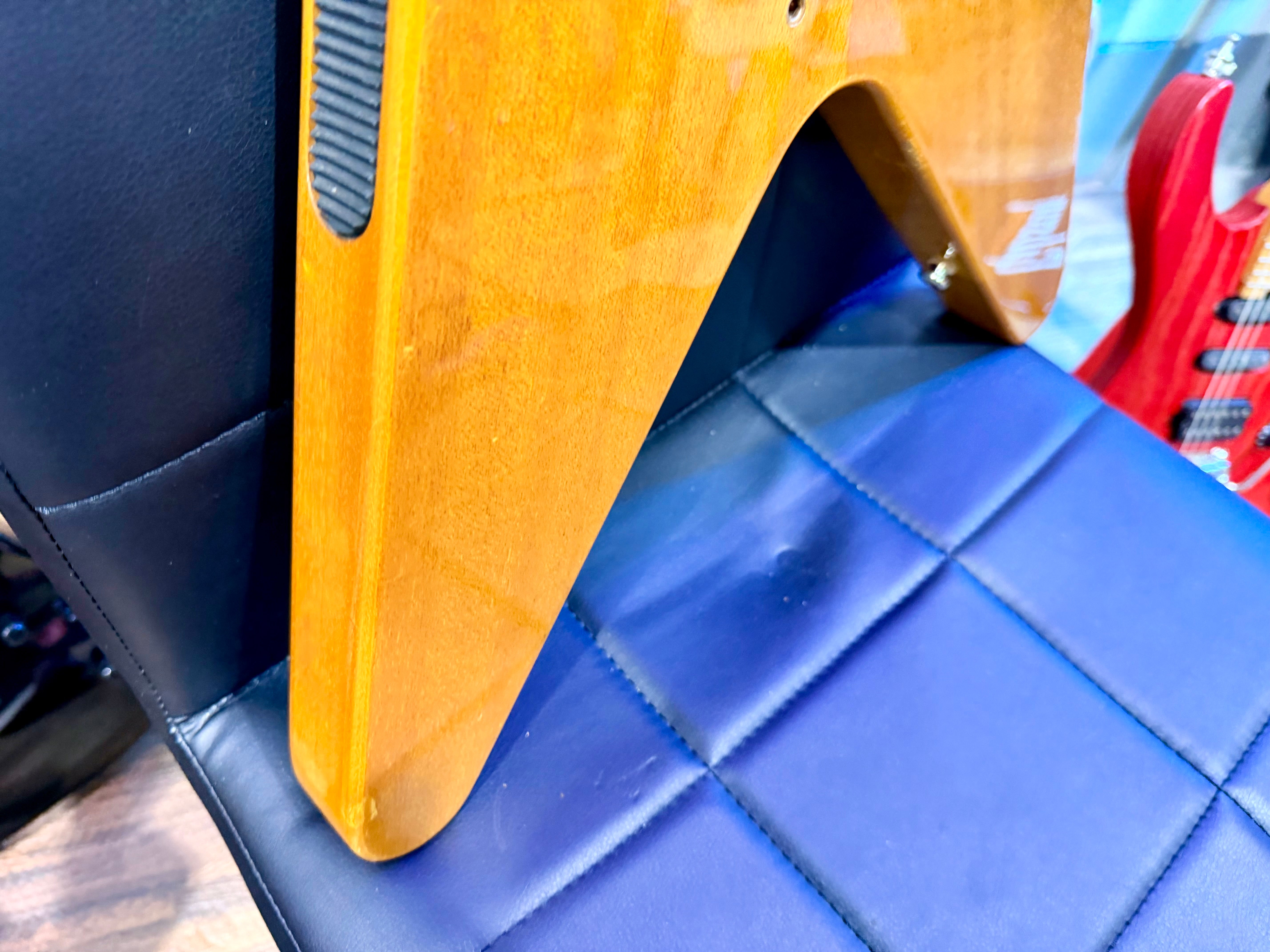 🔥2003 RARE🔥 Epiphone Korina Flying V ’58 Reissue~ Unsung Korea + Flight Case!