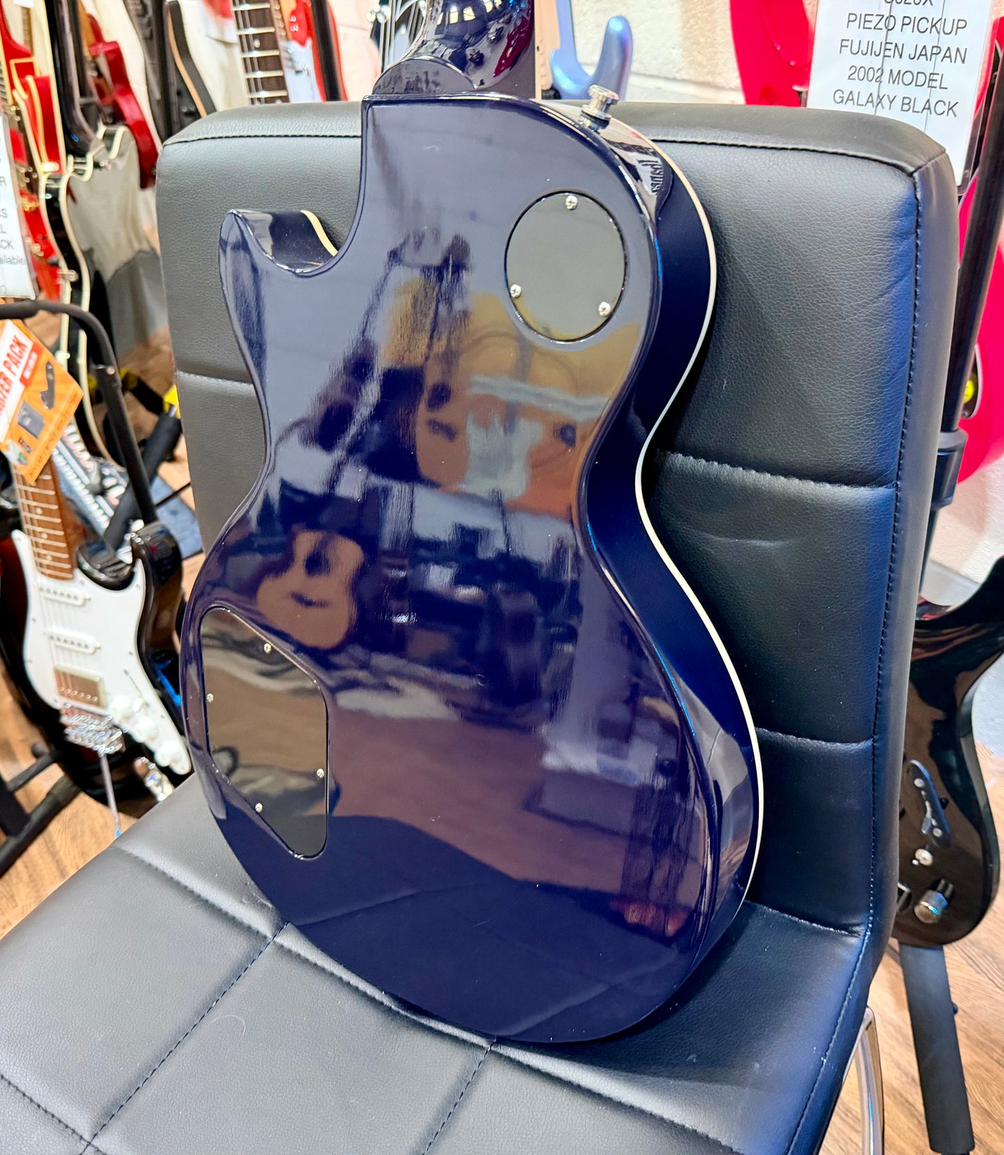 🔥2011 USA🔥 Gibson Les Paul Classic Plus Top~ Manhattan Midnight Blue + Case!