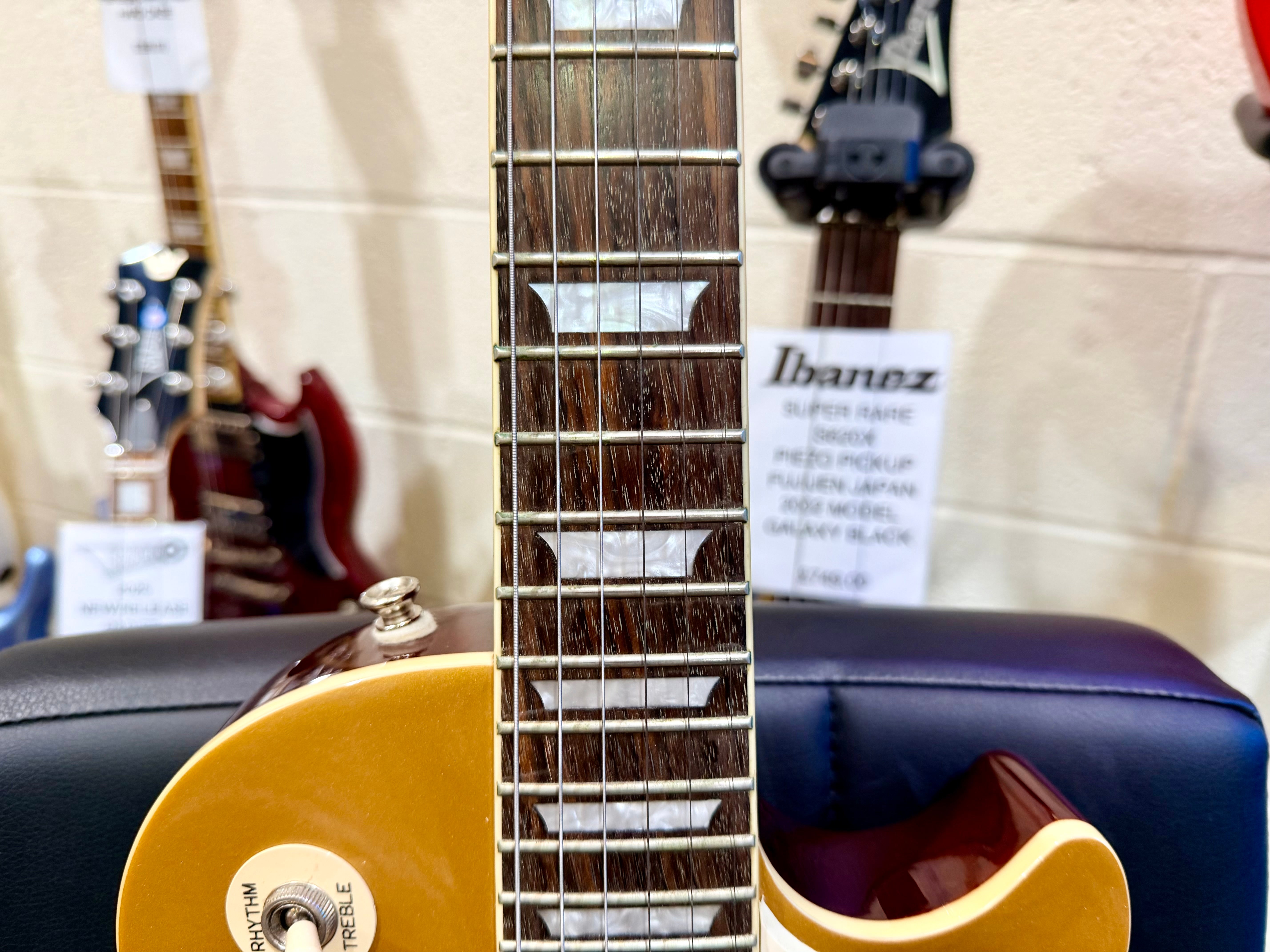 🌟2012🌟 Epiphone Les Paul Standard Gold Top~ Electric Guitar~ Lovely Condition!