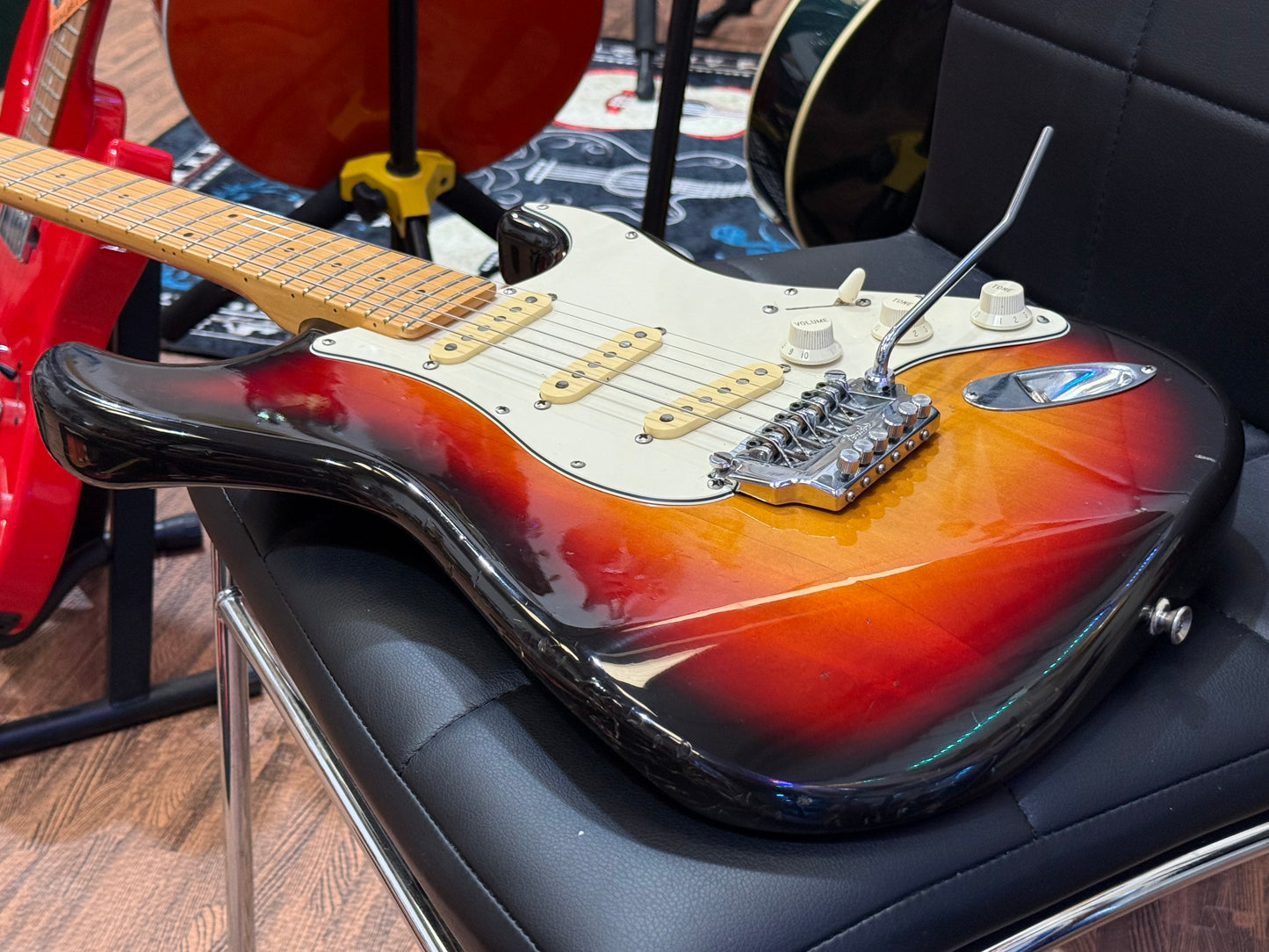 🔥 1985 MADE IN JAPAN 🔥 Fender Contemporary Stratocaster~ Japanese~ Sunburst!