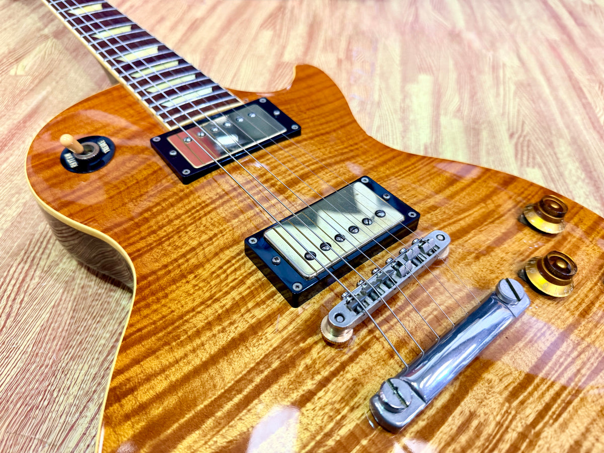 π―π΅1996π―π΅ Orville LPS-80F Les Paul Deep Cherry Tiger Top MIJ Japan Import!