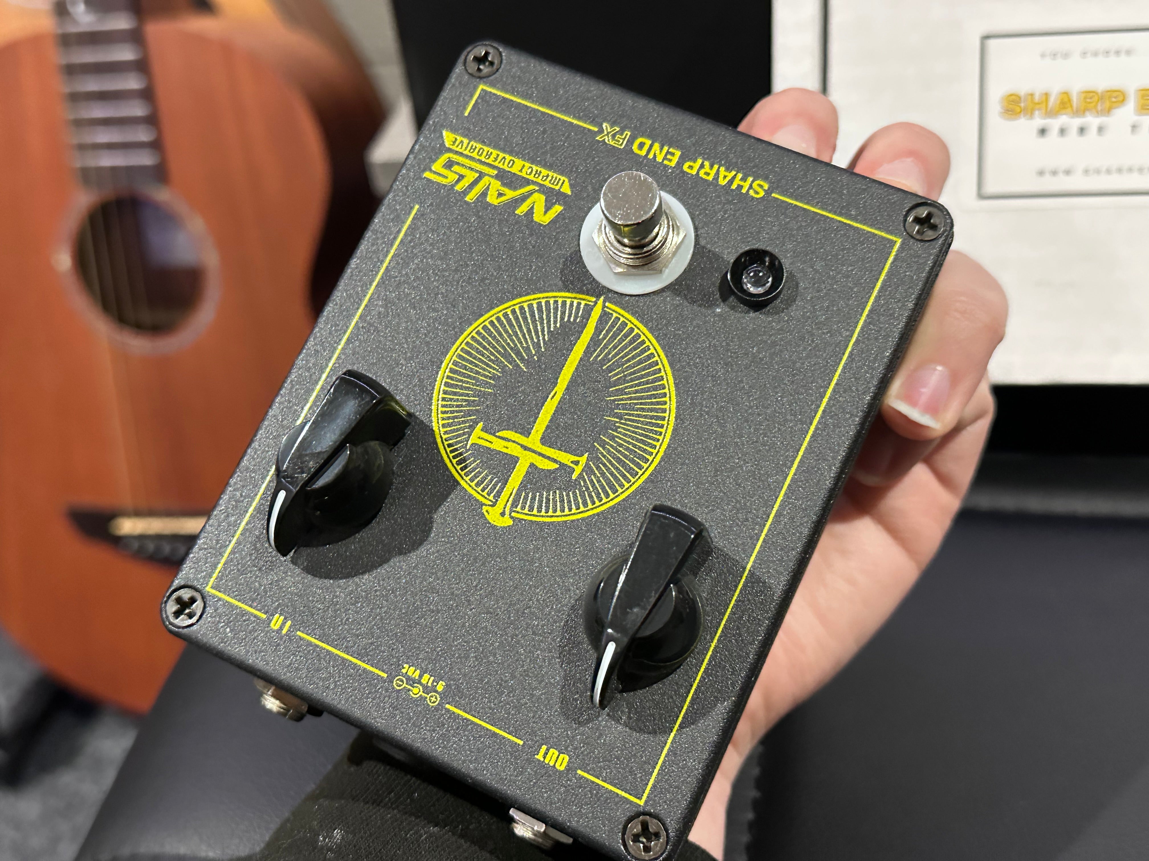 🔥RARE🔥 Sharp End FX Nails Impact Overdrive Guitar Effects Pedal~Massive Wagons