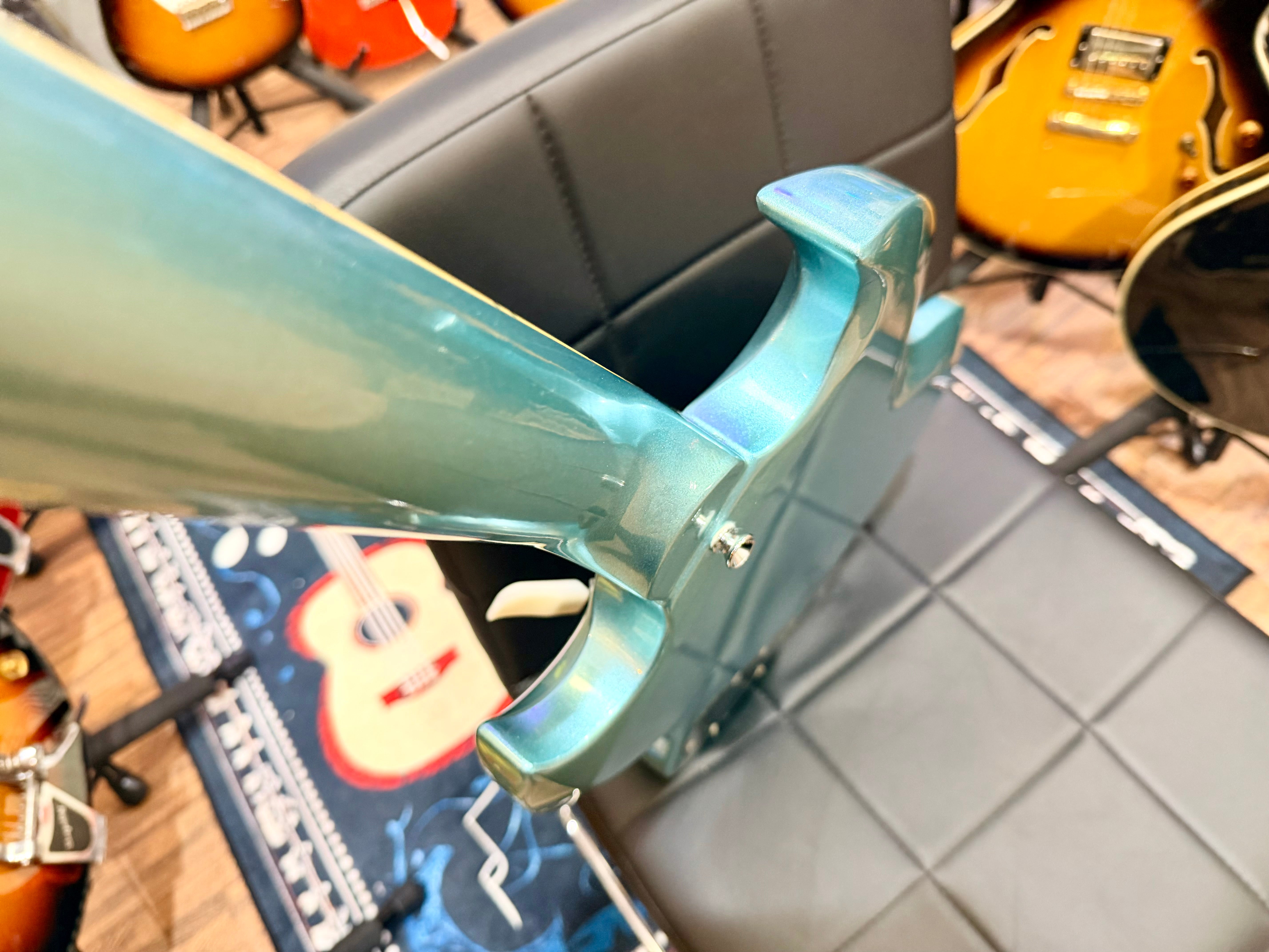 ⚡️B-STOCK⚡️ Vintage VS6 ReIssued~ Vibrola Tailpiece~ Gun Hill Blue SG ~ Tremolo!