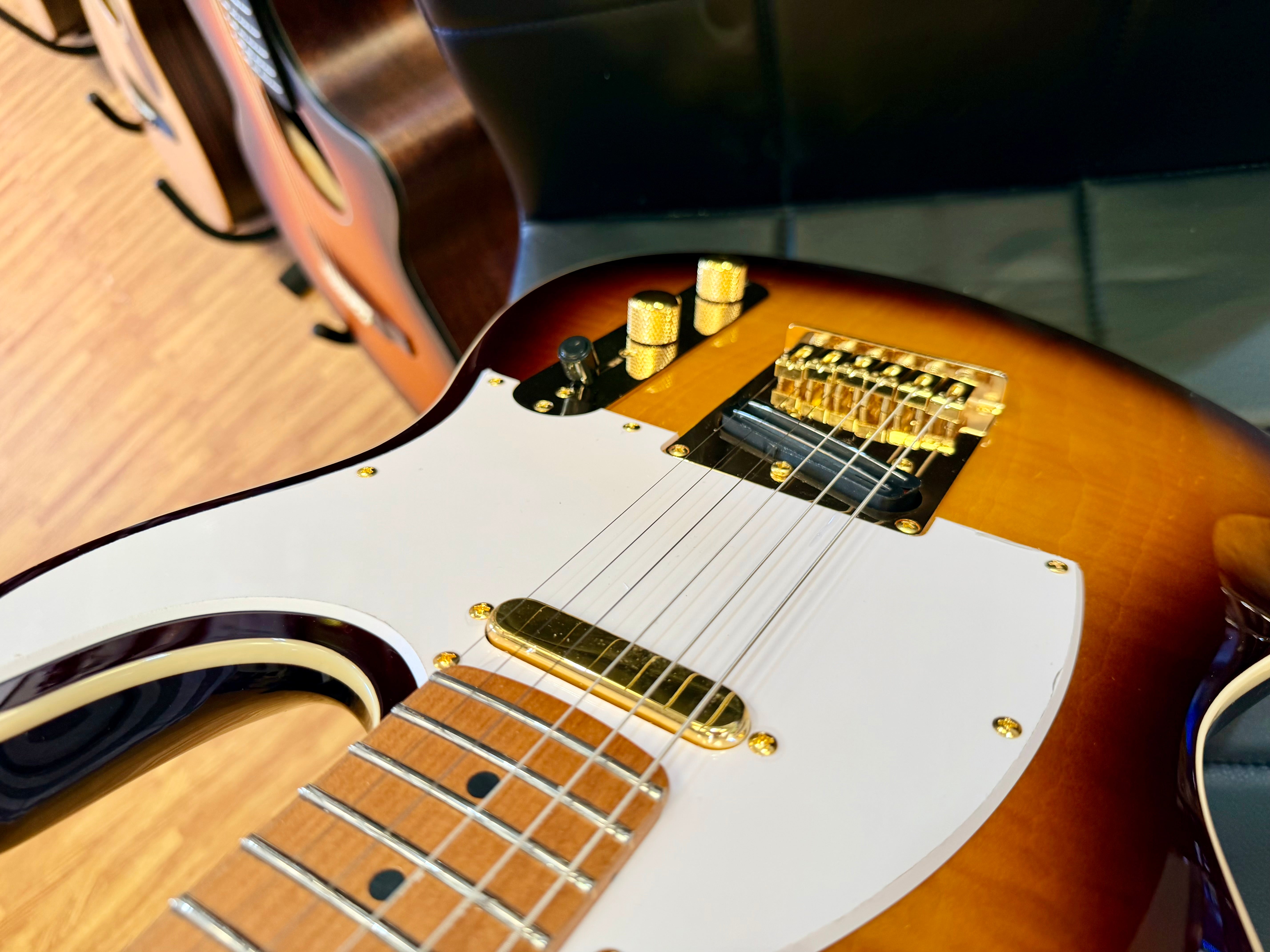 ⚡️NEW⚡️ JET JT-600 Tobacco Burst Electric Guitar~ Richie Kotzen~ Flamed Maple!