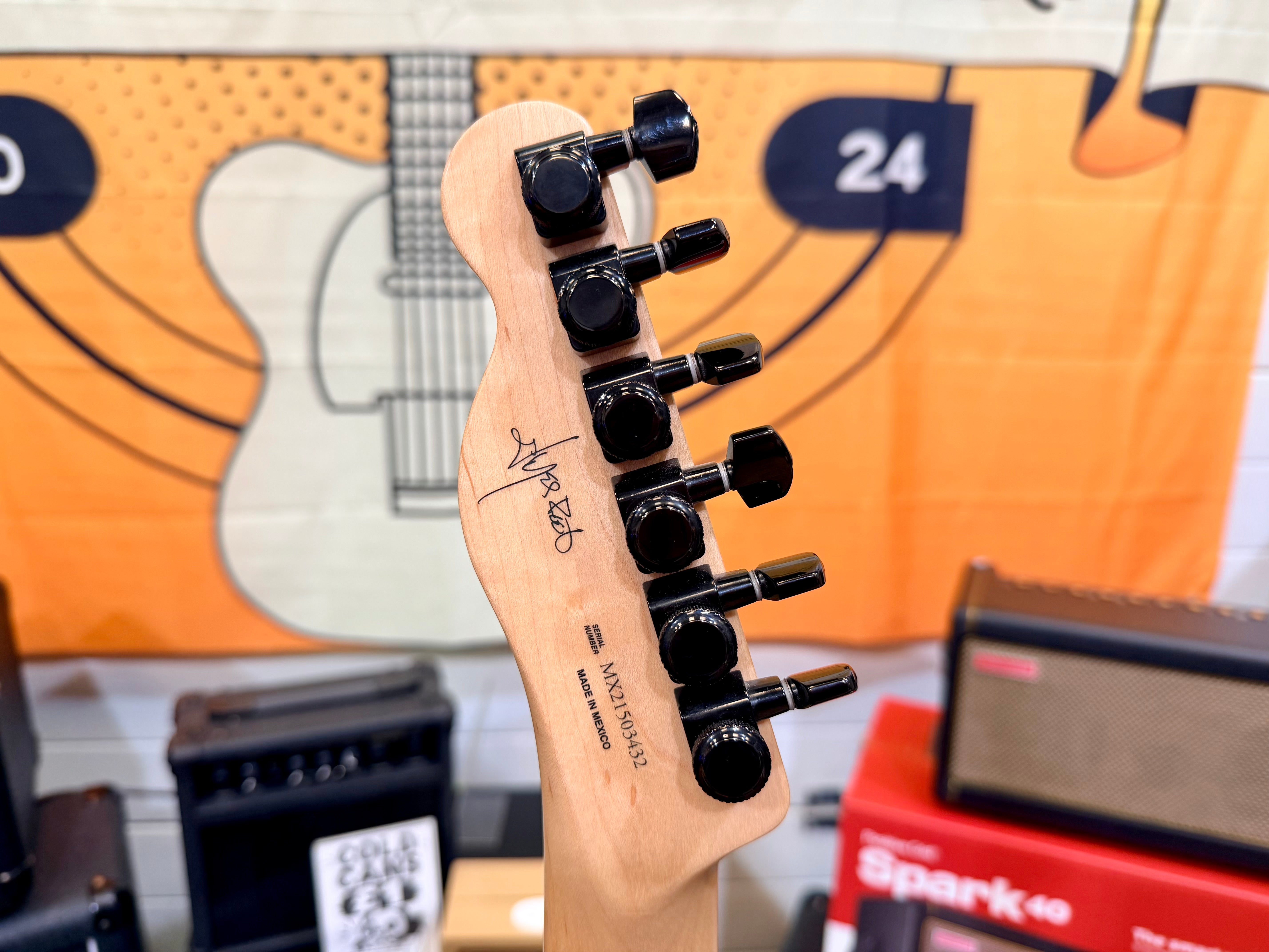 🔥 Fender Jim Root Telecaster~ Black Ebony~ EMG 81/60~ 2021 Neck & 2015 Body 🔥