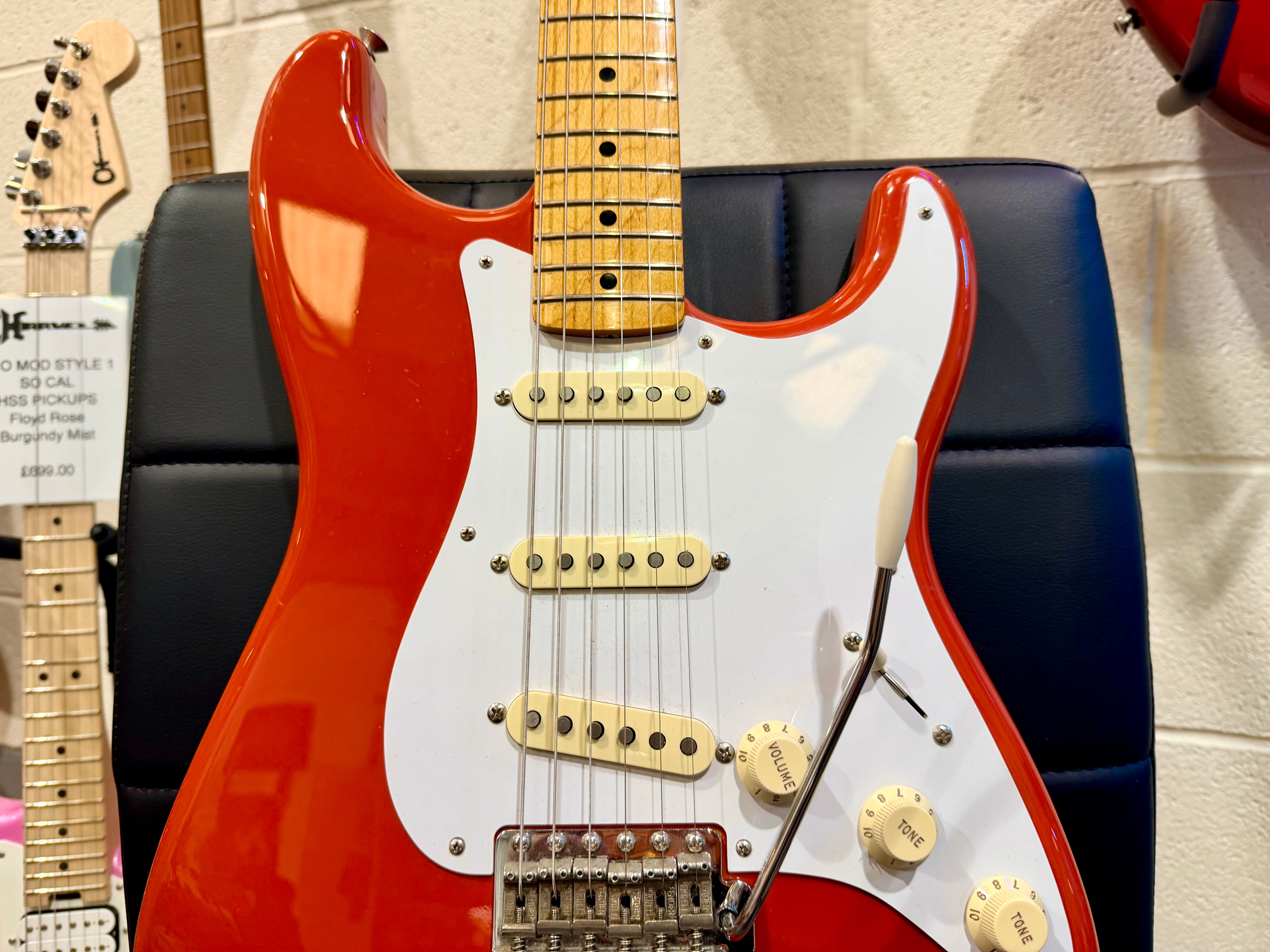 🌟2016🌟 Fender Classic Series 50s Stratocaster~Fiesta Red~Custom Shop Designed!