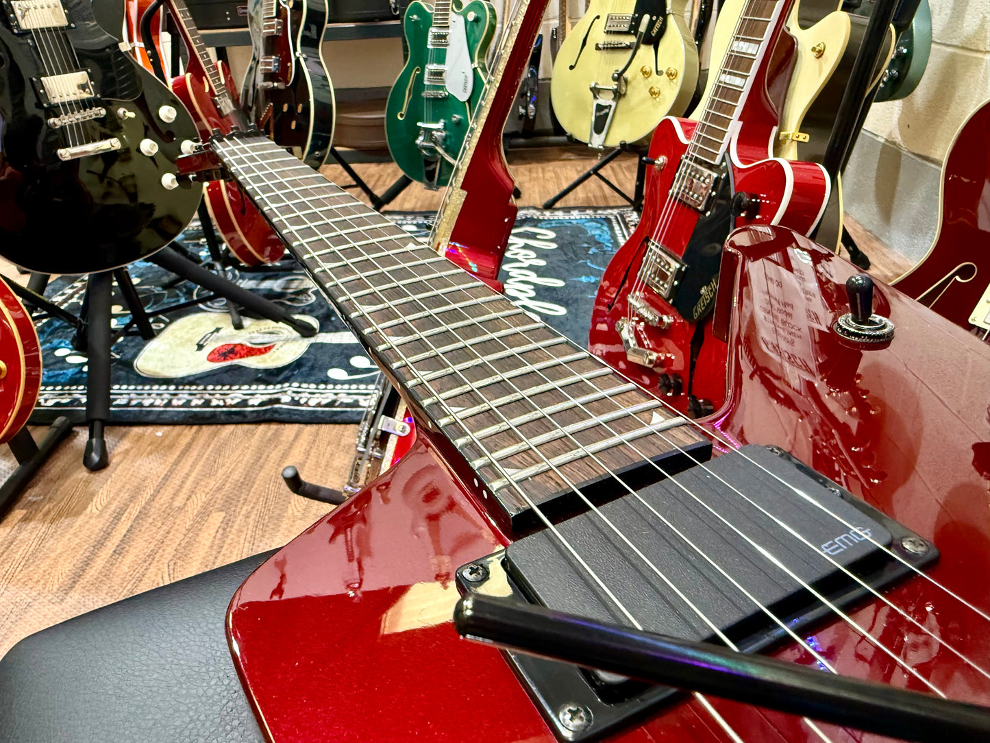 🔥2024🔥 Jackson Phil Demmel Pro Series Demmelition Fury PD~ Red Tide Fade!
