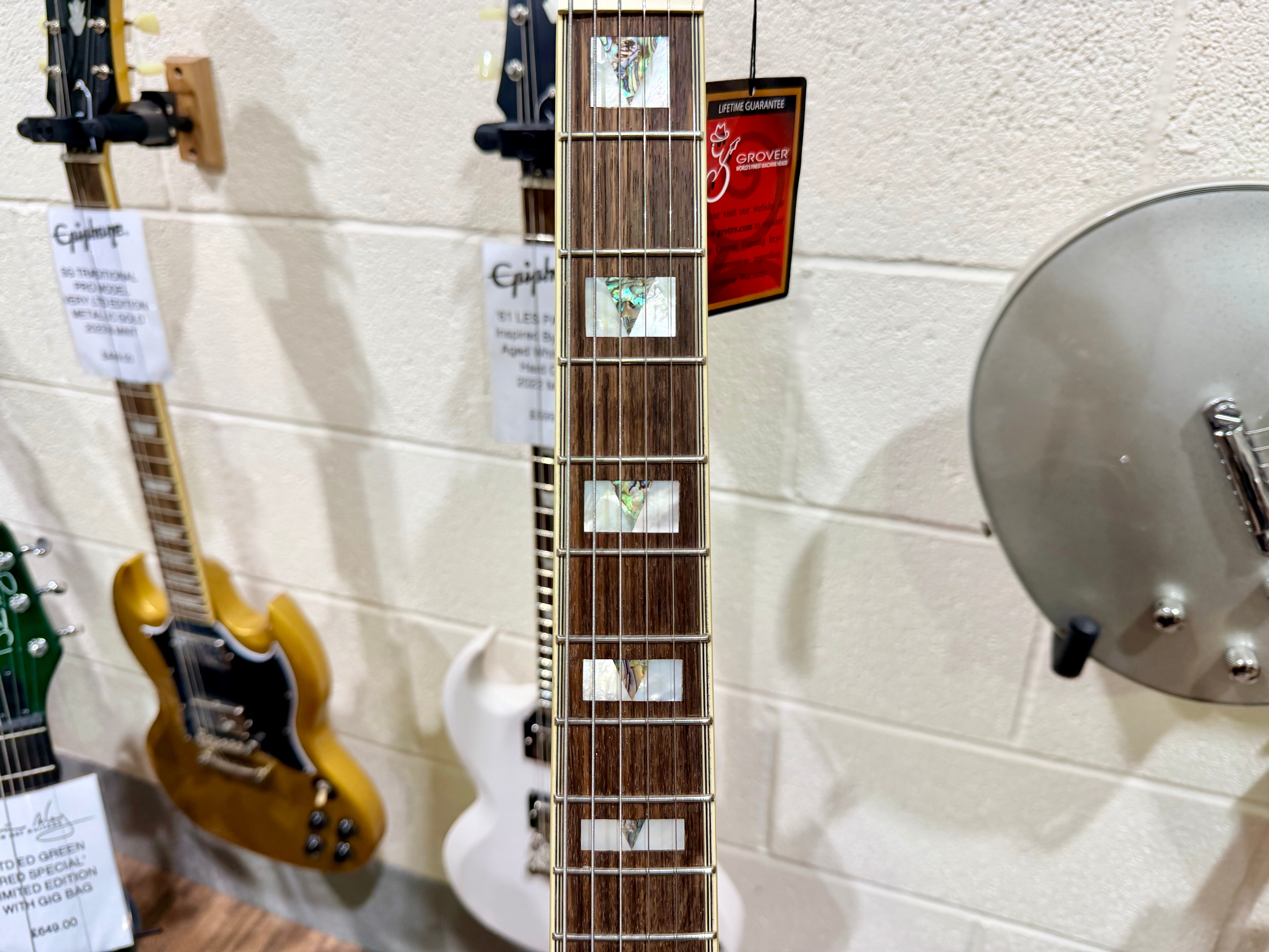 🌟MINT 2021🌟 Epiphone Sheraton II Pro Hollowbody~ Ebony Black + Hard Case!