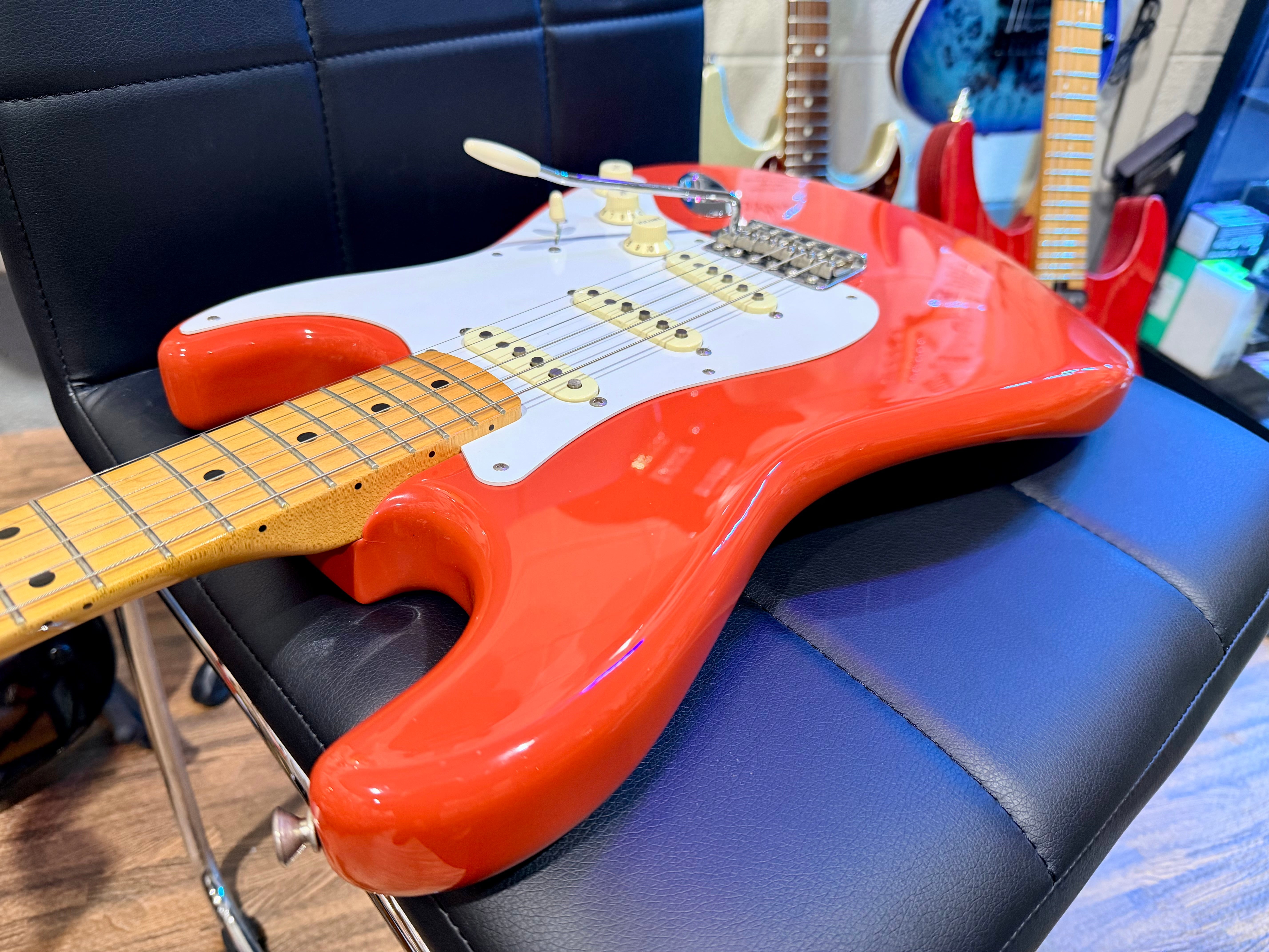 🌟MINT🌟 Fender Classic Series 50s Stratocaster~ Fiesta Red~ Mexican~ 2013