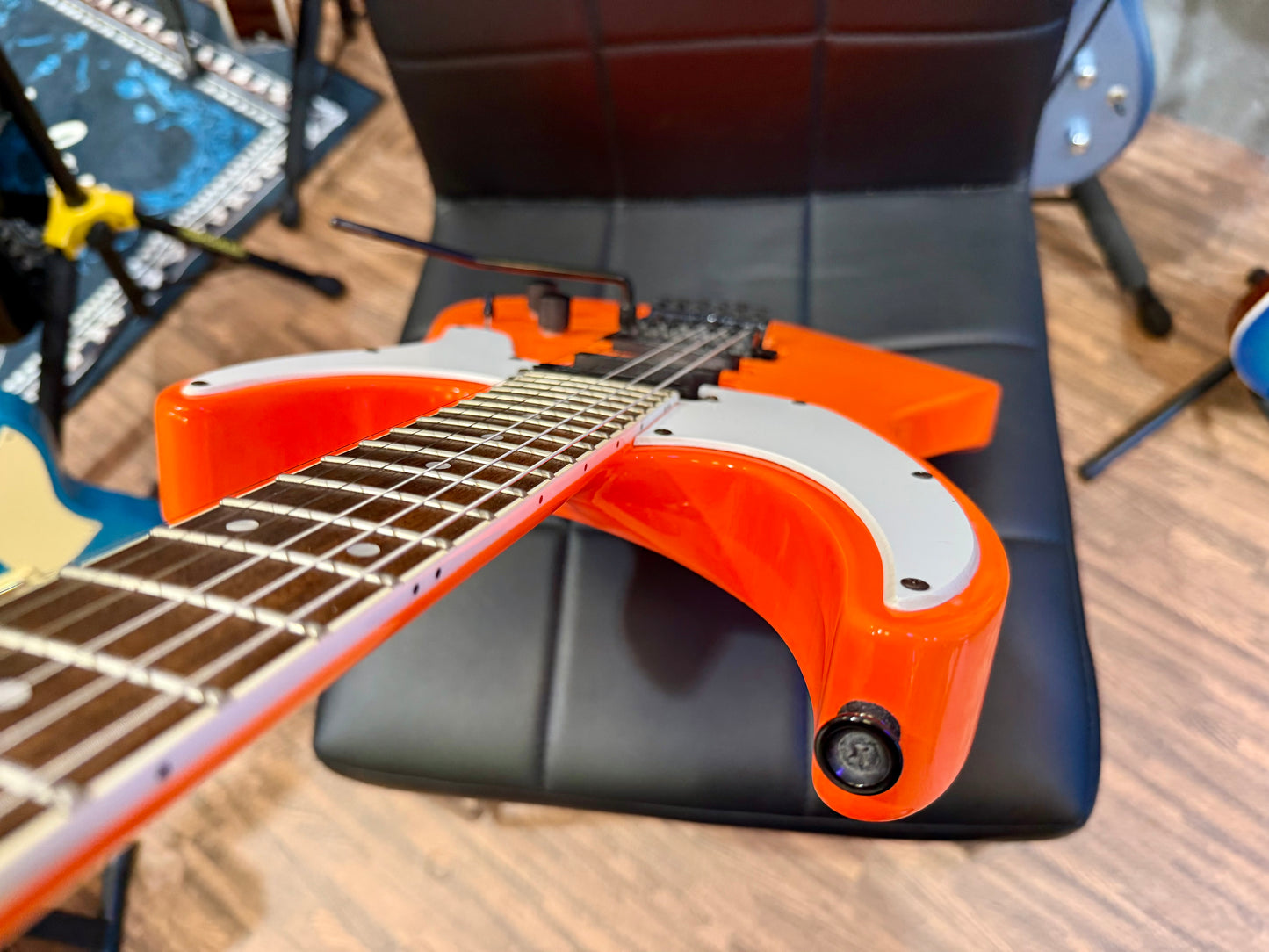 🔥NEON ORANGE🔥 Jackson X Series Soloist SL4X~ Neck Thru~ Floyd Rose~ 2019 Model