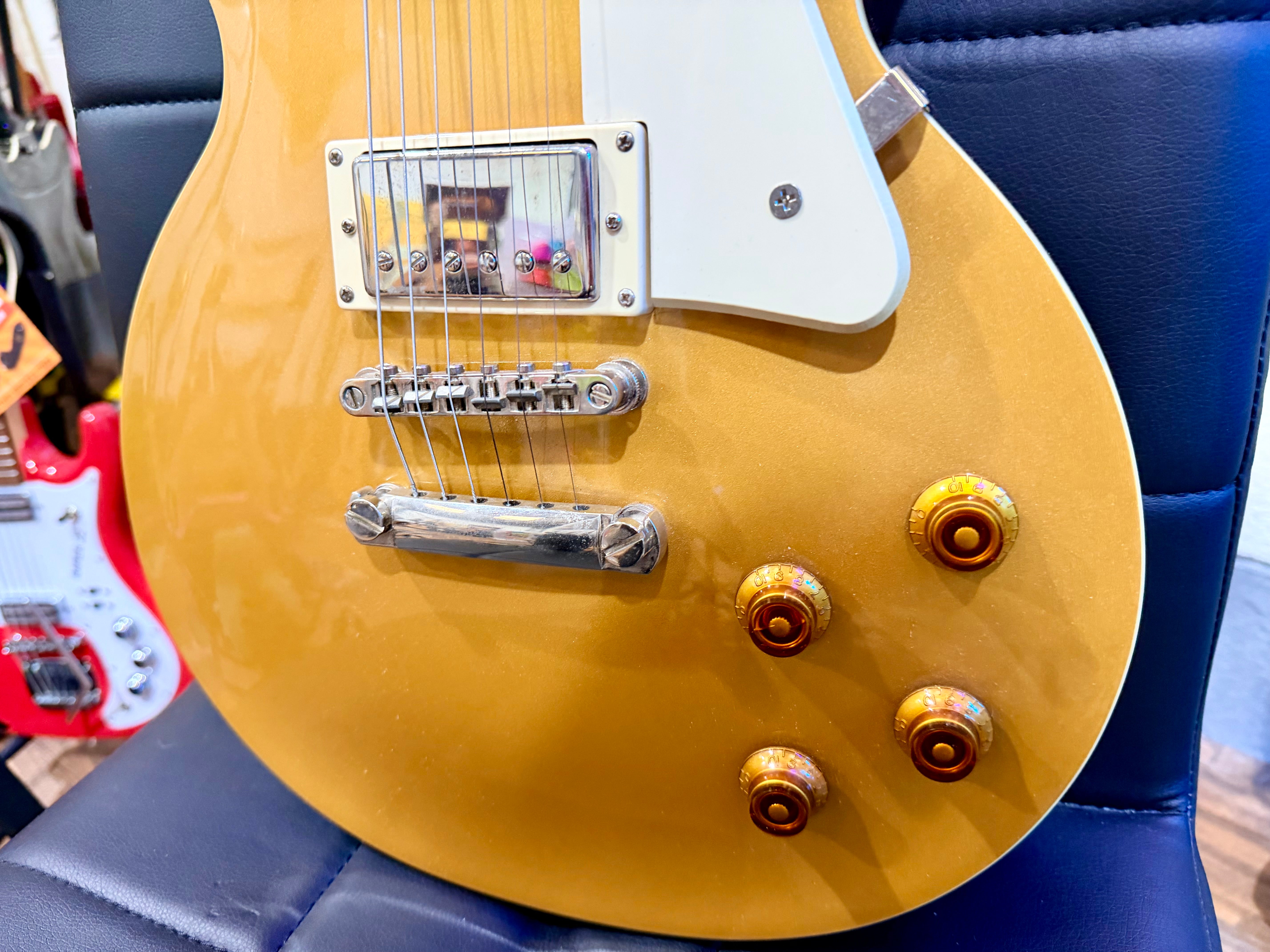 🌟2012🌟 Epiphone Les Paul Standard Gold Top~ Electric Guitar~ Lovely Condition!