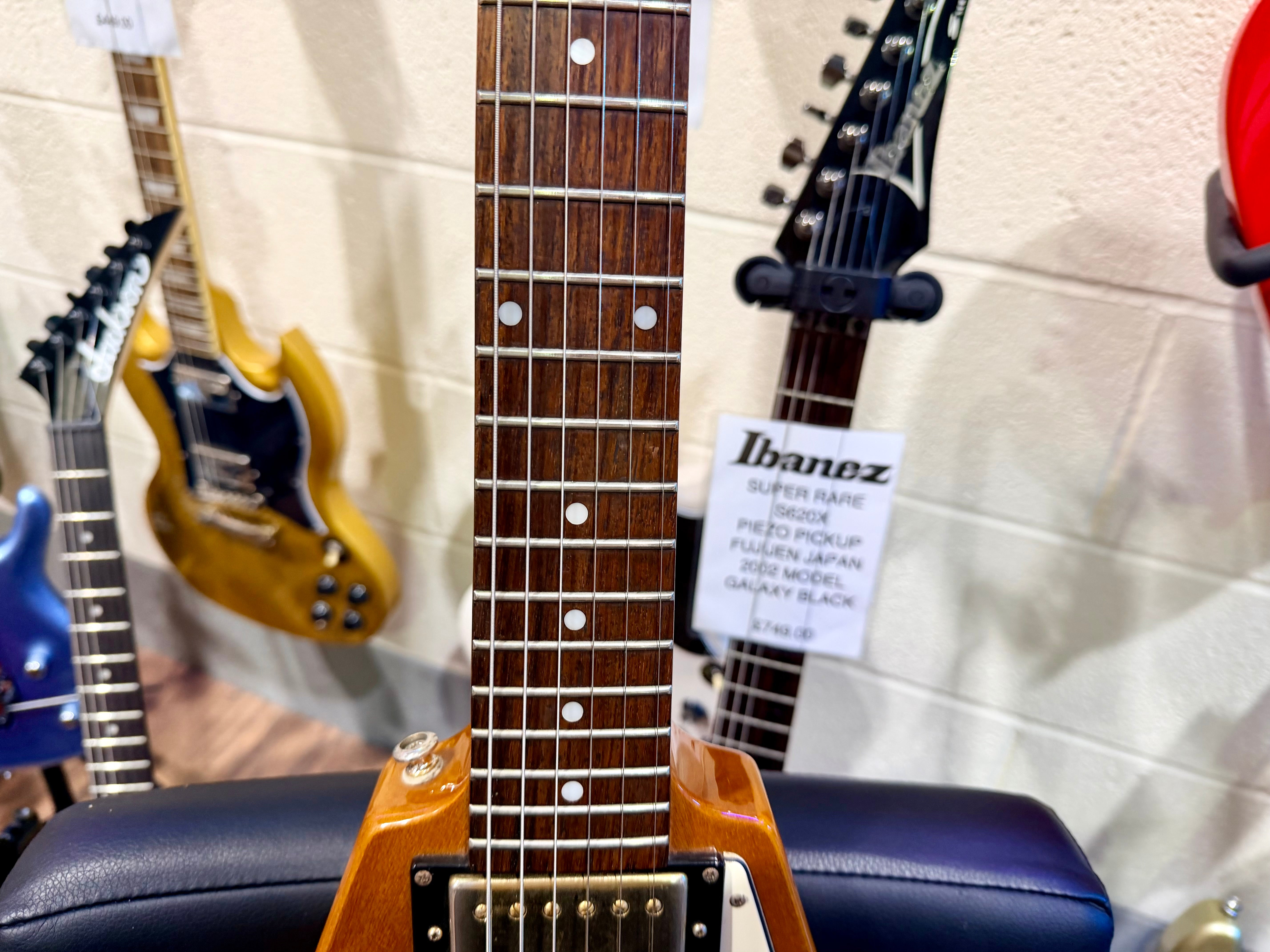 🔥2003 RARE🔥 Epiphone Korina Flying V ’58 Reissue~ Unsung Korea + Flight Case!