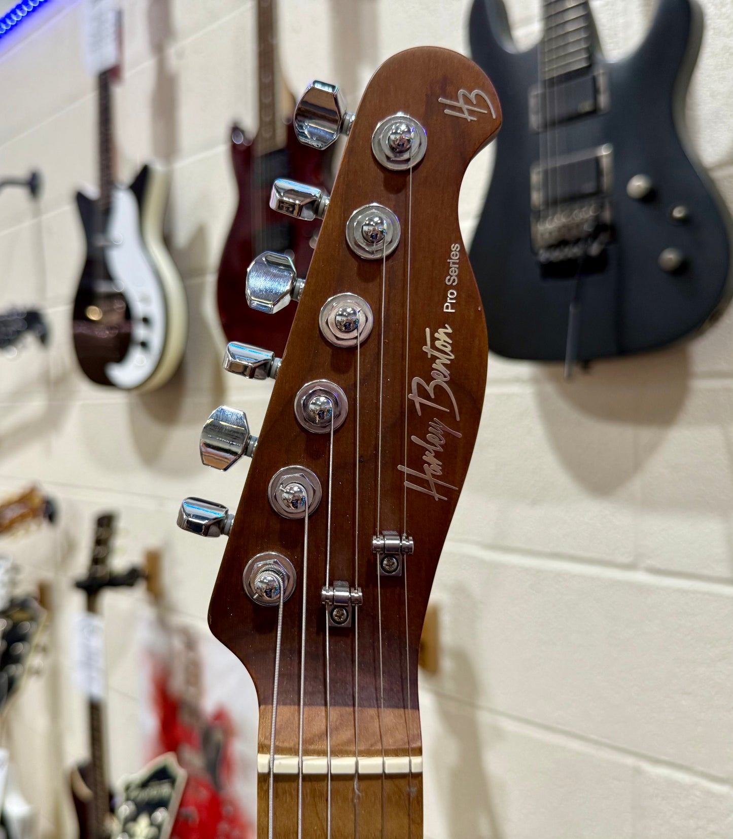 🔥MINT🔥 Harley Benton Fusion-T Pro Series Telecaster HH~ Roasted Maple + CASE!