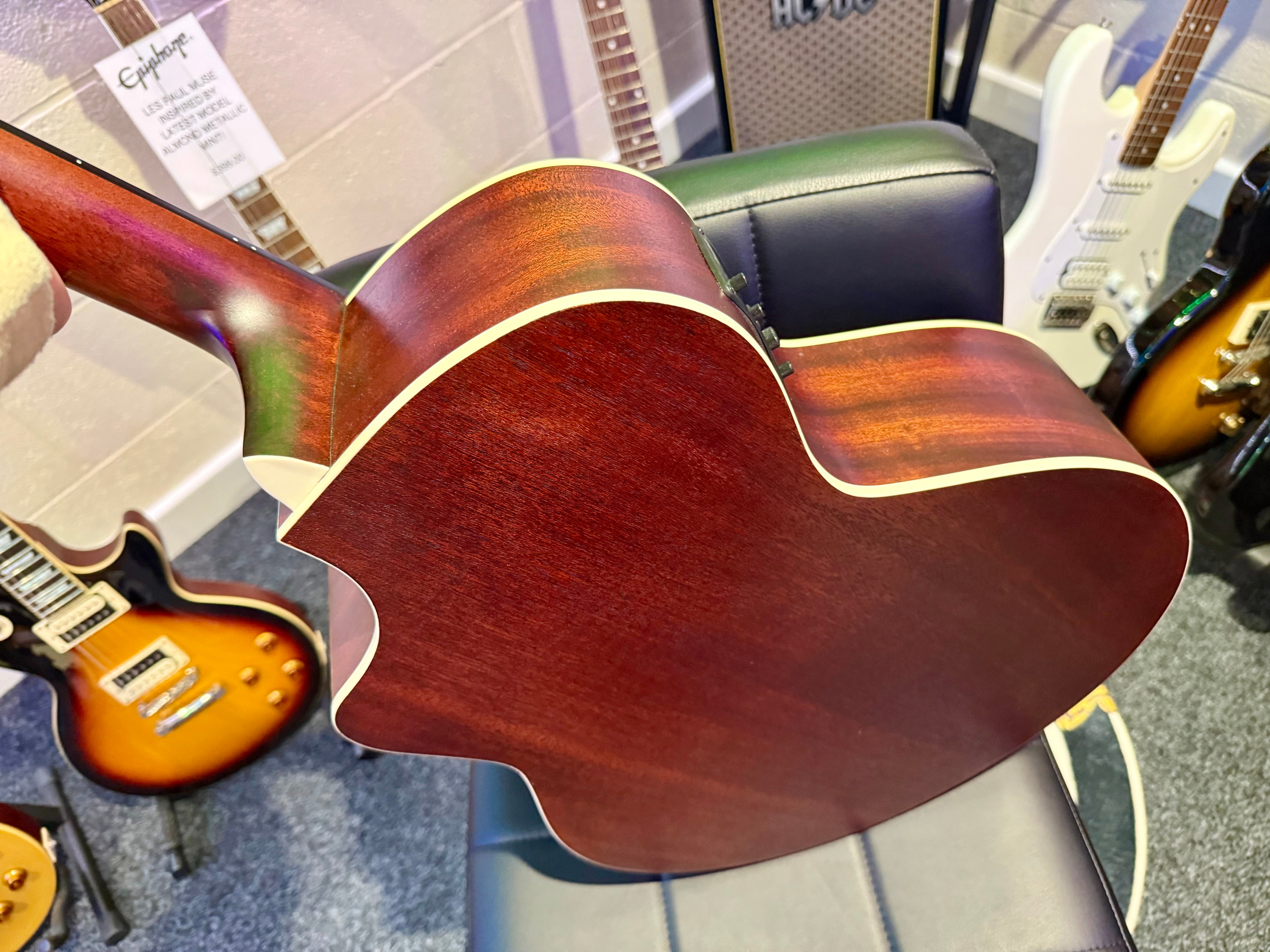 ๐ Ferndale GF2-CE-PLUS Grand Auditorium~Satin Antique Burst Electro Acoustic ๐