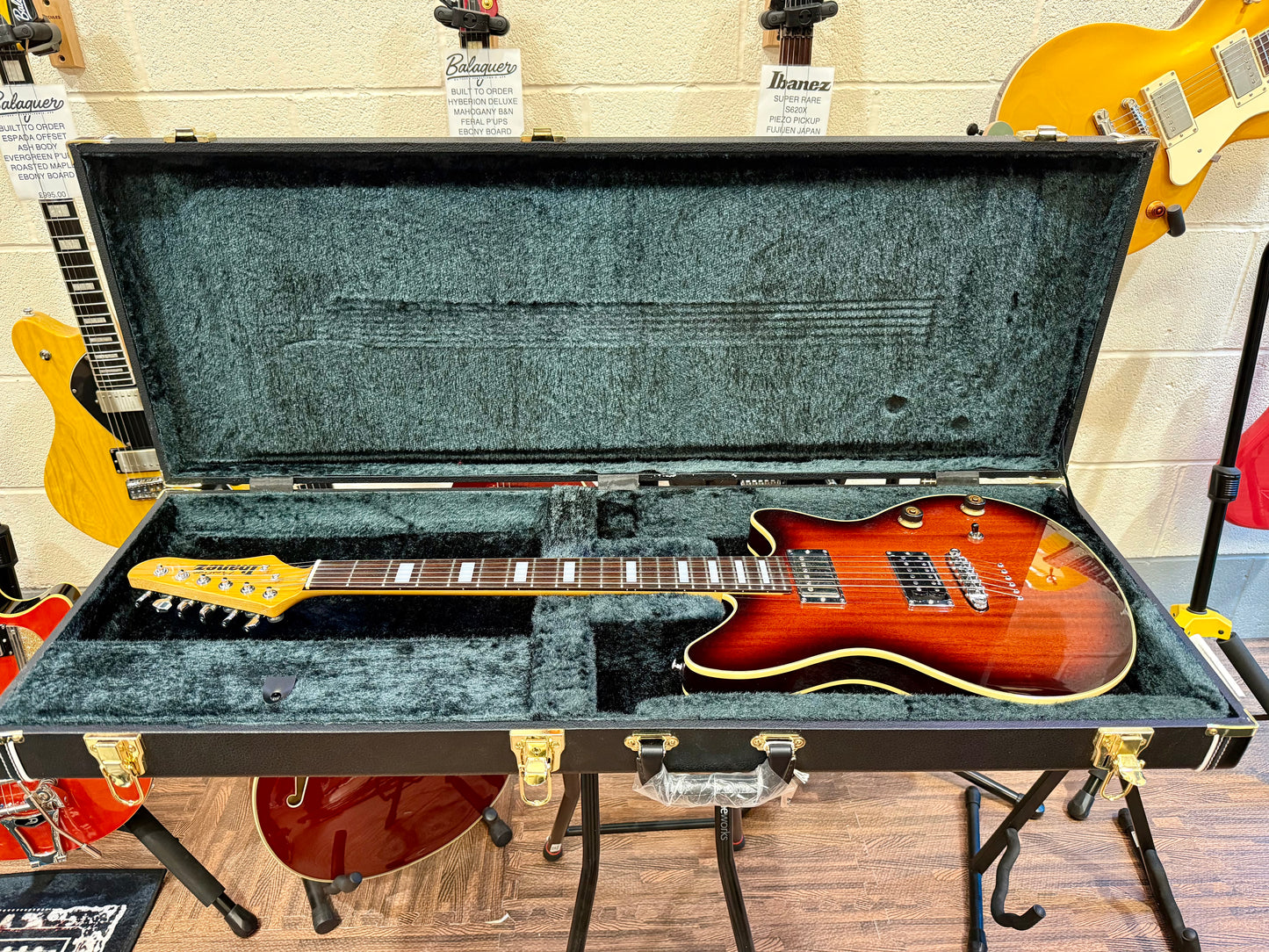 š„MINTš„ Ibanez Prestige Roadcore RC1320-DBS ~ Dark Brown Sunburst~ Hard Case!
