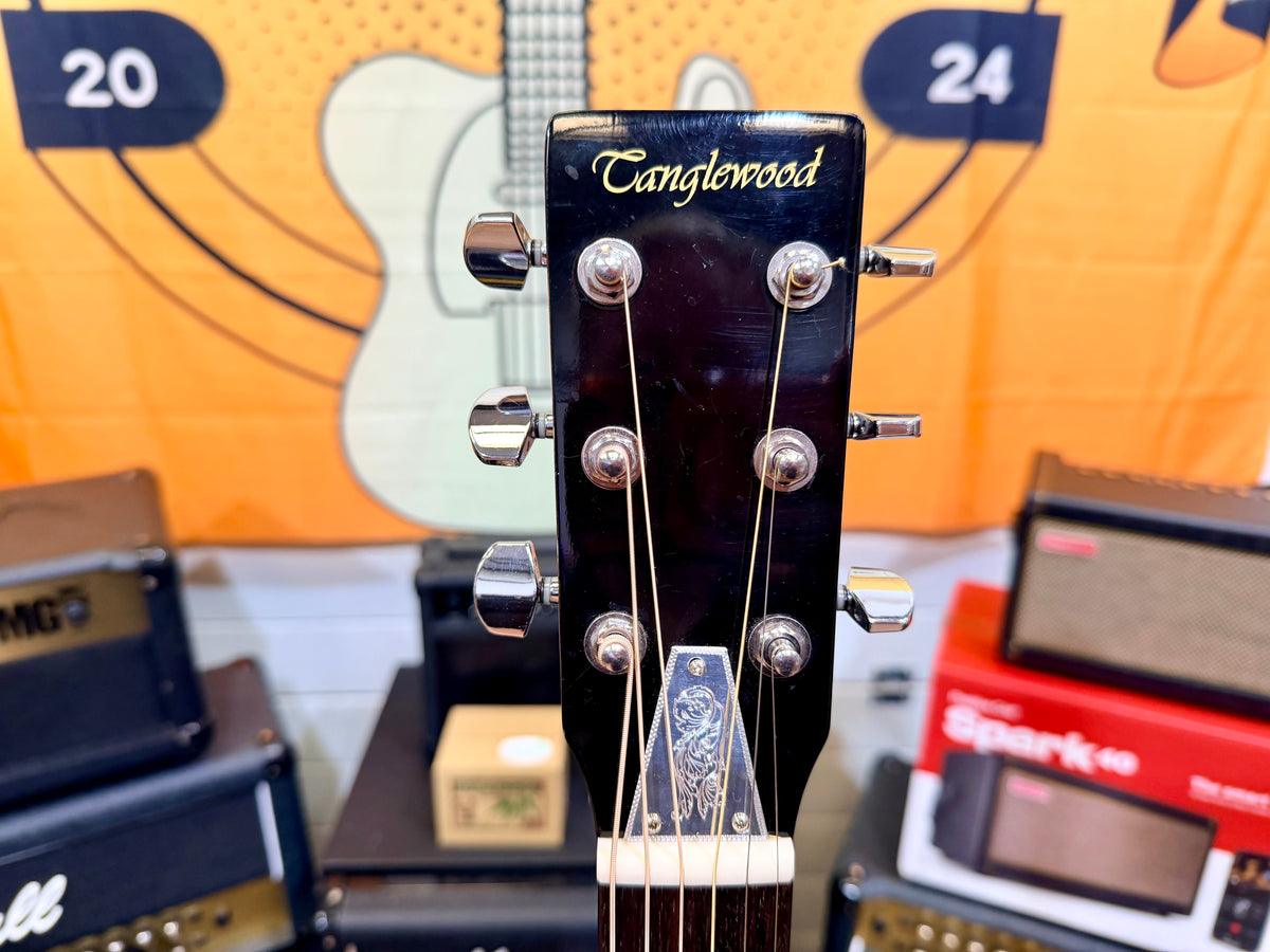 ✨ Tanglewood Parlour Resonator Acoustic Guitar~ Natural Gloss ✨