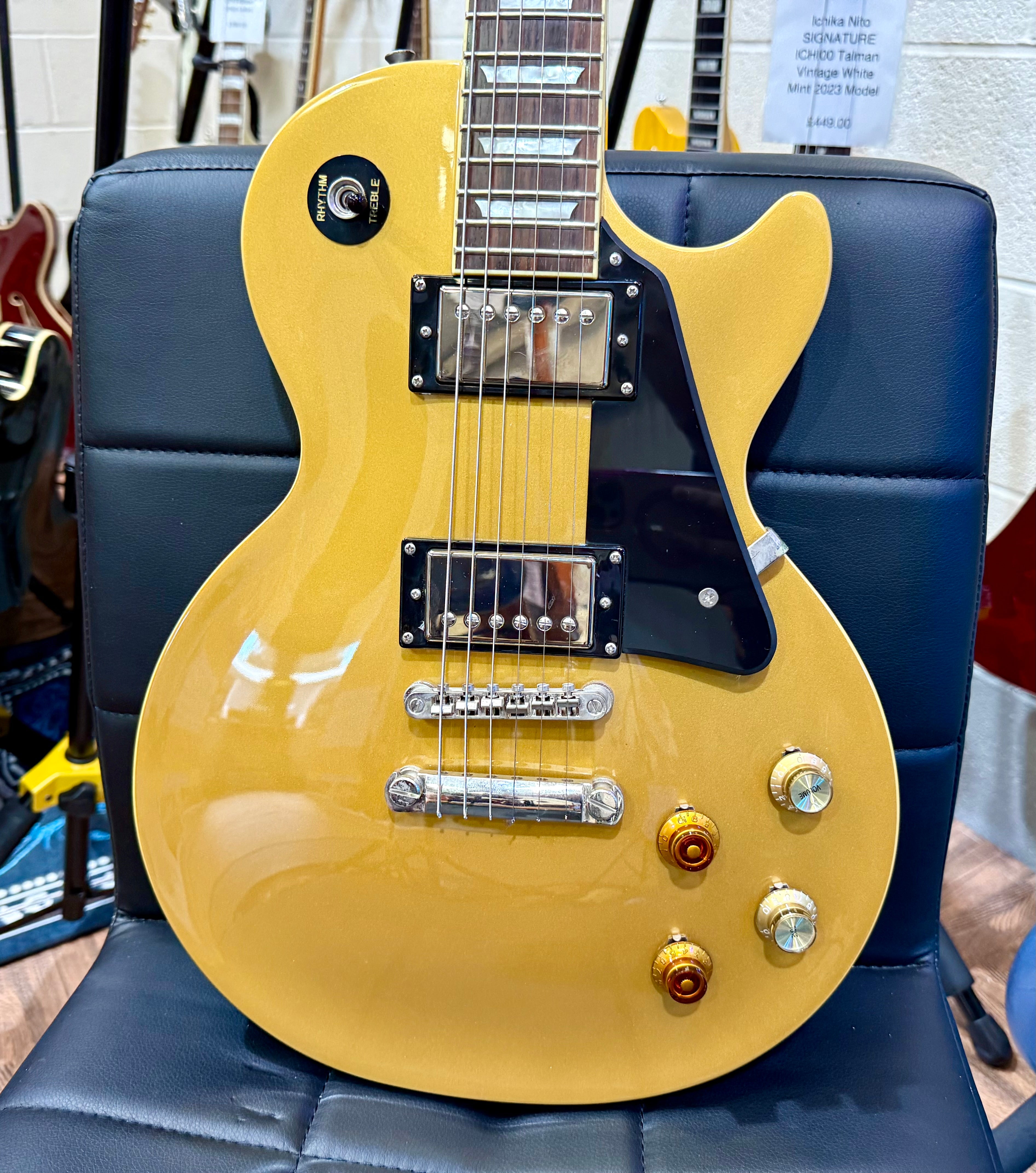 🔥2012🔥 Epiphone Les Paul Joe Bonamassa Signature Goldtop~ Hard Case~ Signed COA!