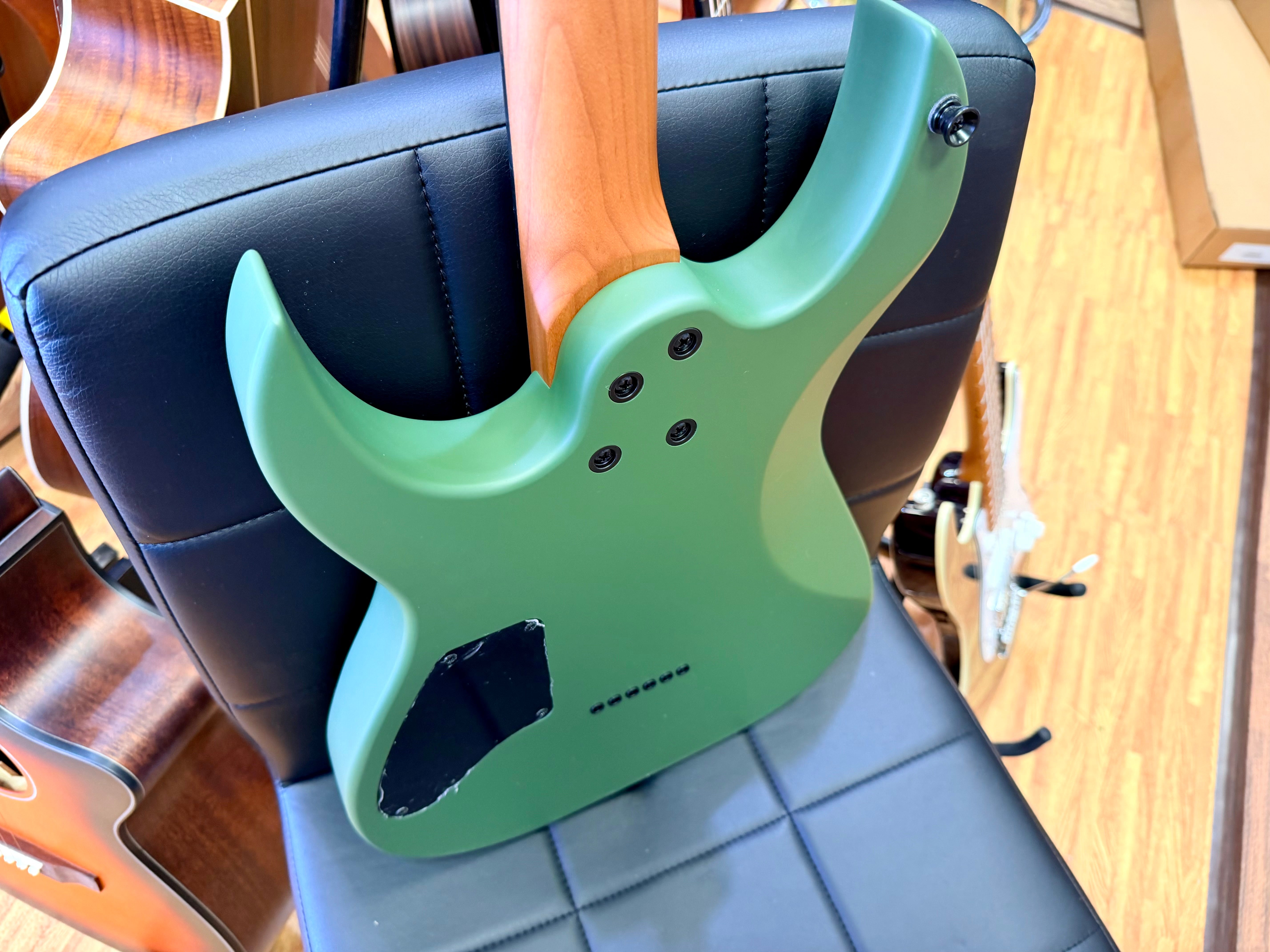⚡️NEW⚡️ Spira S-400 Satin Dark Green~ Electric Guitar HH~ Locking Tuners~ 2026!