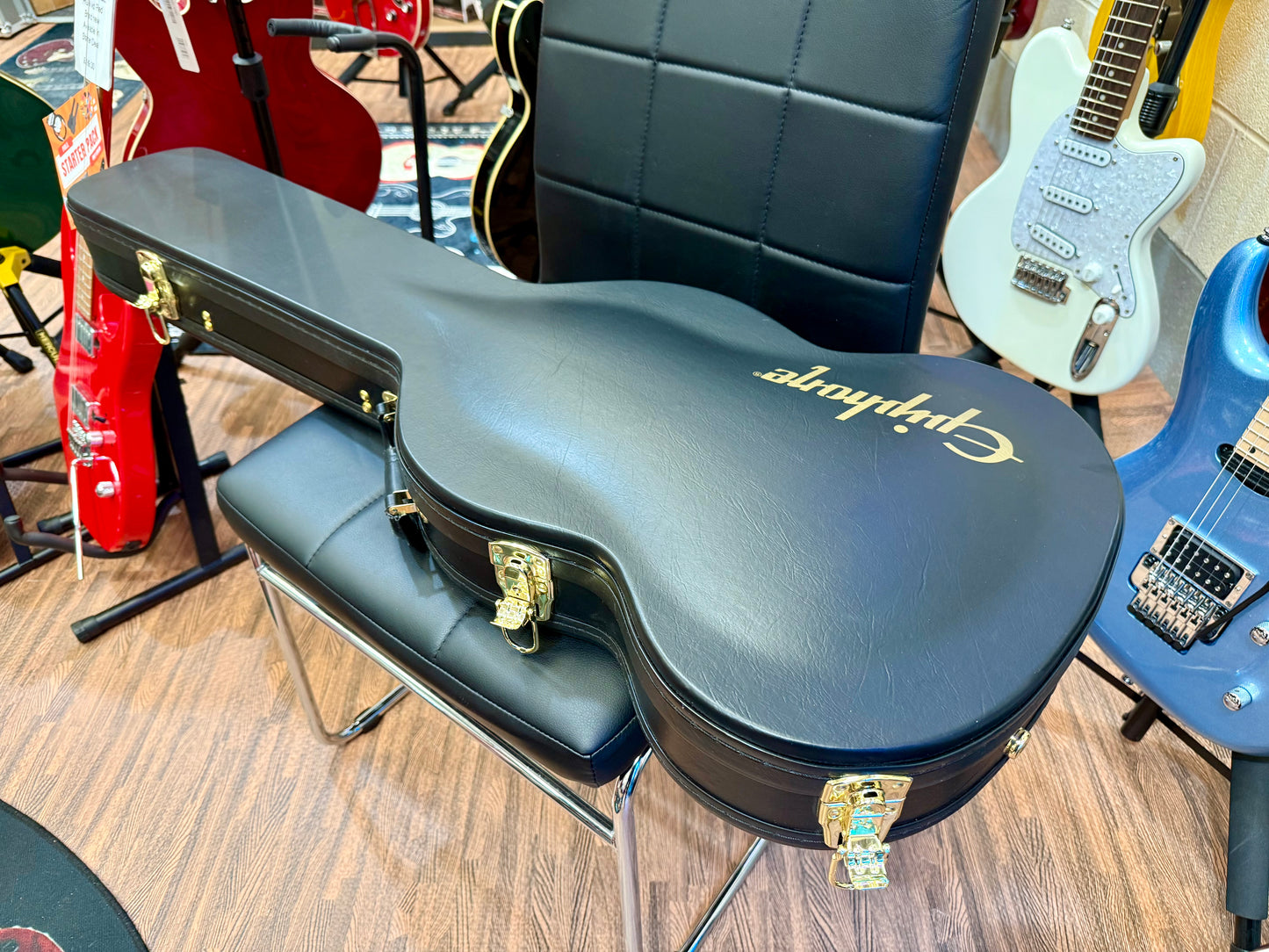 🔥MINT 2022🔥 Epiphone Tony Iommi SG Special P90 ‘Monkey’ Signature + Hard Case!