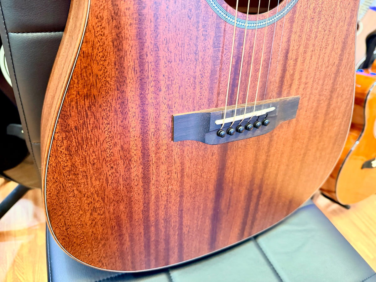 Crafter MIND D-MAHOe Pro Electro Acoustic Guitar~ Solid Mahogany Top + Gig Bag