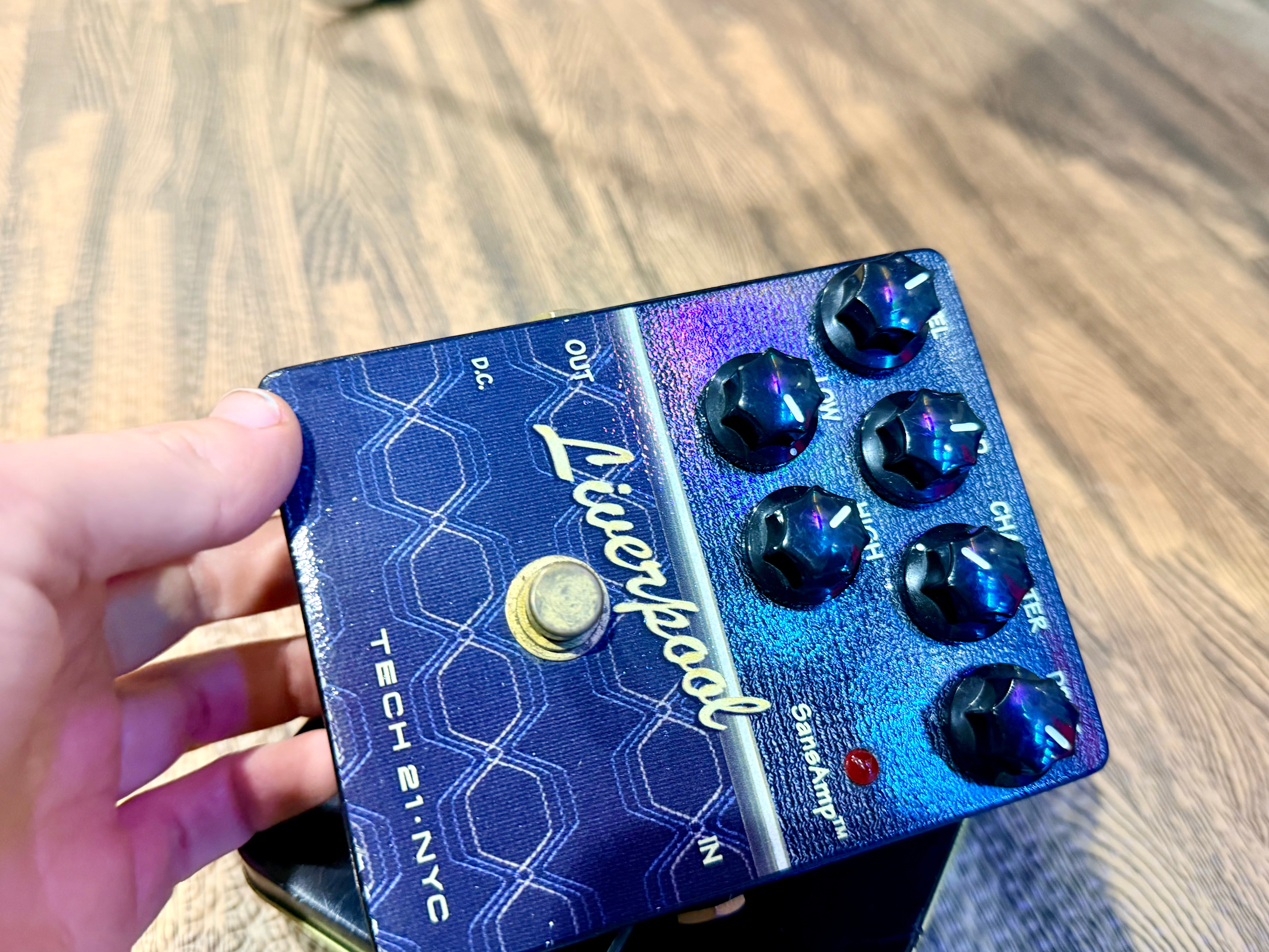 Tech 21 Sansamp Liverpool V2 Character Series~ Overdrive Analog Amp Modeller FX