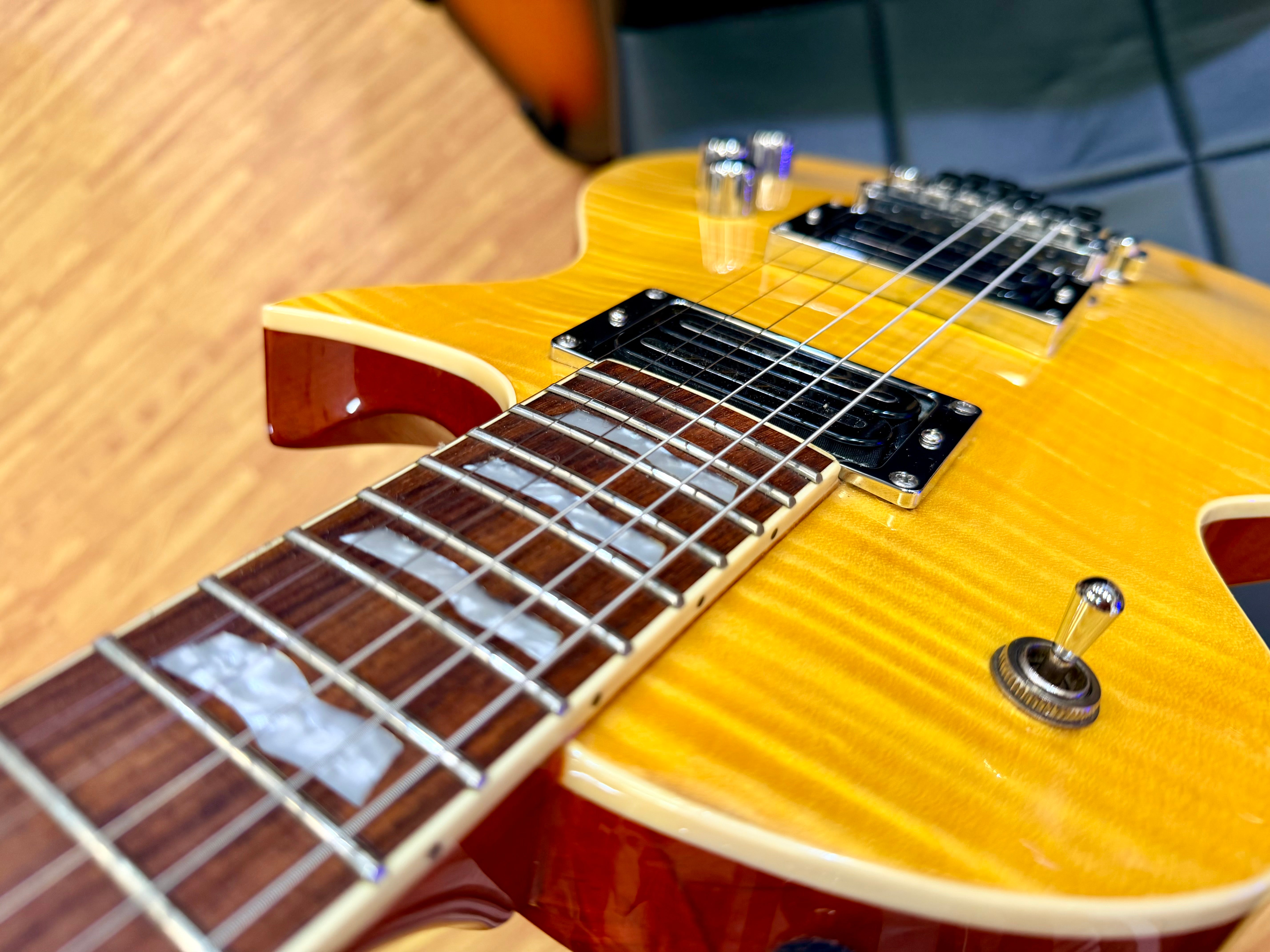 π₯2015π₯ ESP LTD EC-256 Lemon Drop~ Schaller Hot Stuff Pickups~ Gotoh Upgrades!