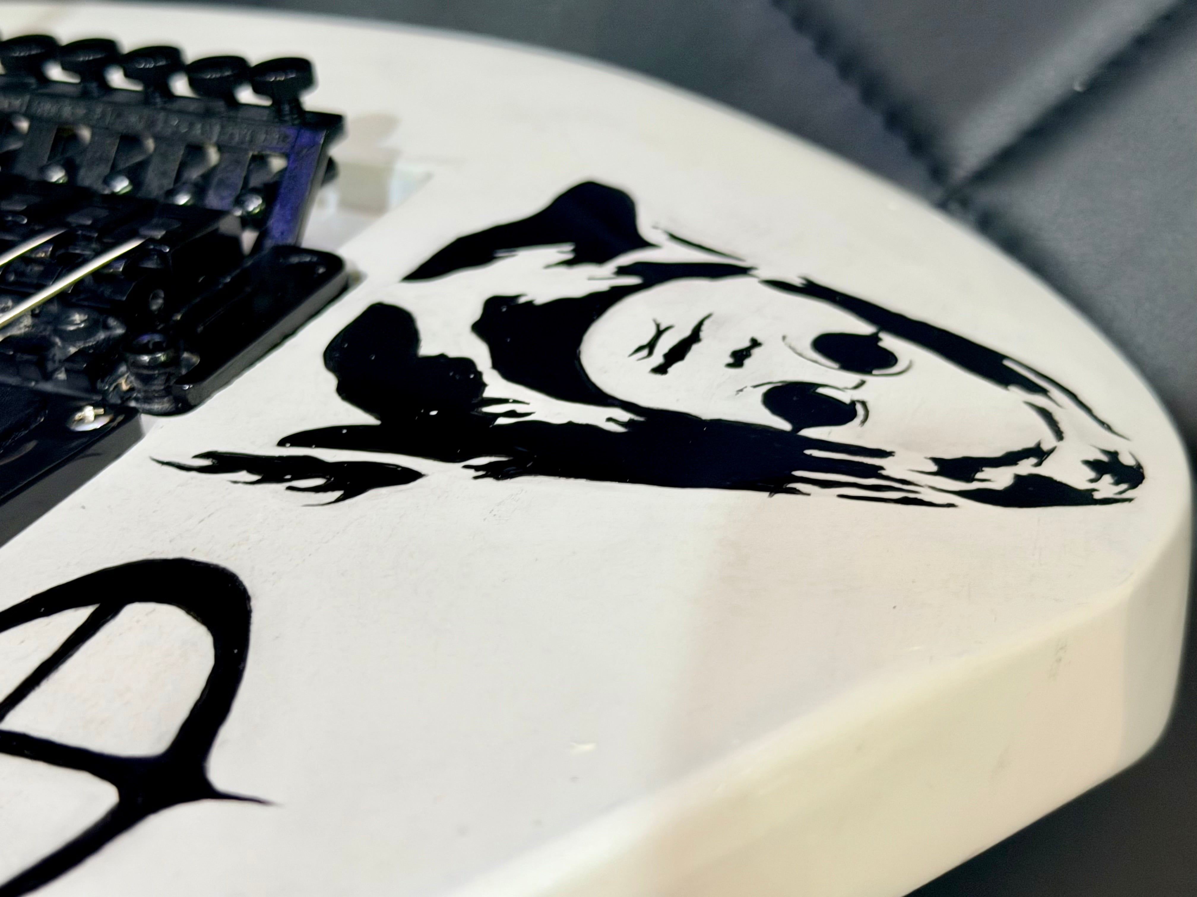 🔥 80s Aria Pro II Excel Superstrat~ Custom Ozzy Osbourne Tribute~ Floyd Rose 🔥