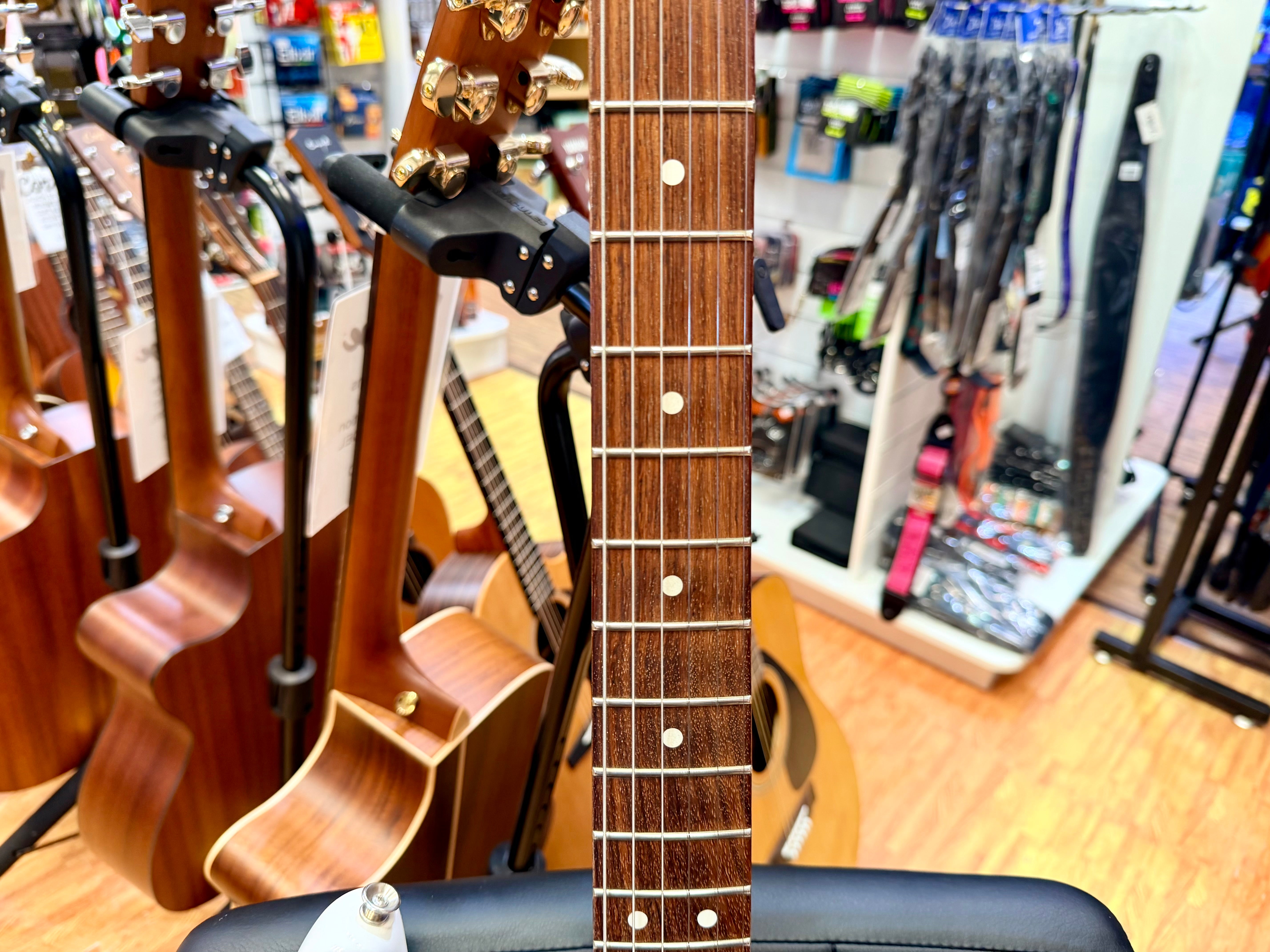 ⚡️2024⚡️ Fender Player II Stratocaster~ Polar White Electric Guitar~ Rosewood RW