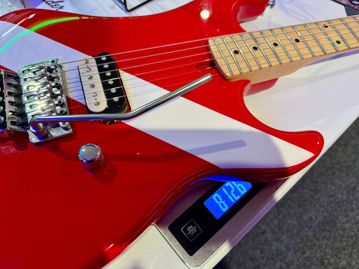 🔥RARE🔥 Kramer The 84 1984 Van Halen~ Diver Down Custom Ltd Edition~EVH D Tuna!