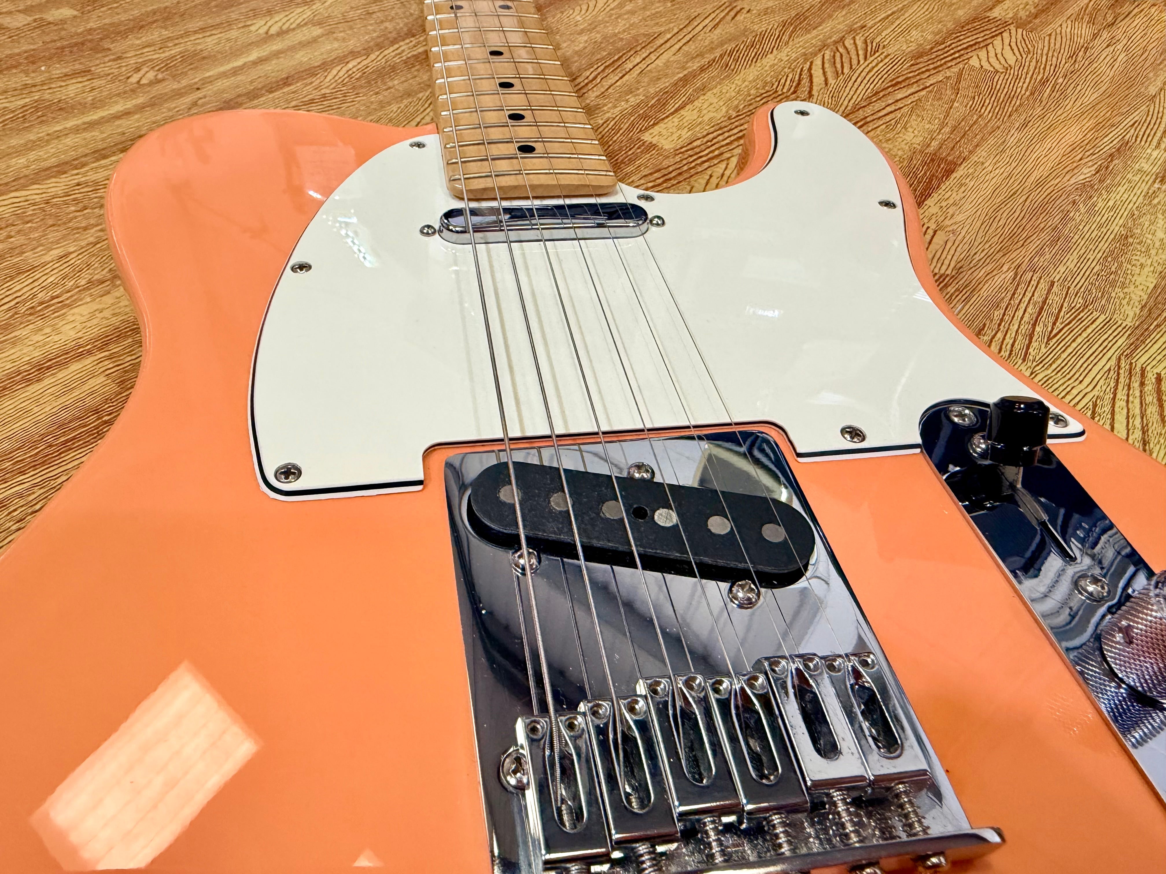 🔥’51 Nocaster P’ups🔥 Fender Limited Edition Player Telecaster~ Pacific Peach!