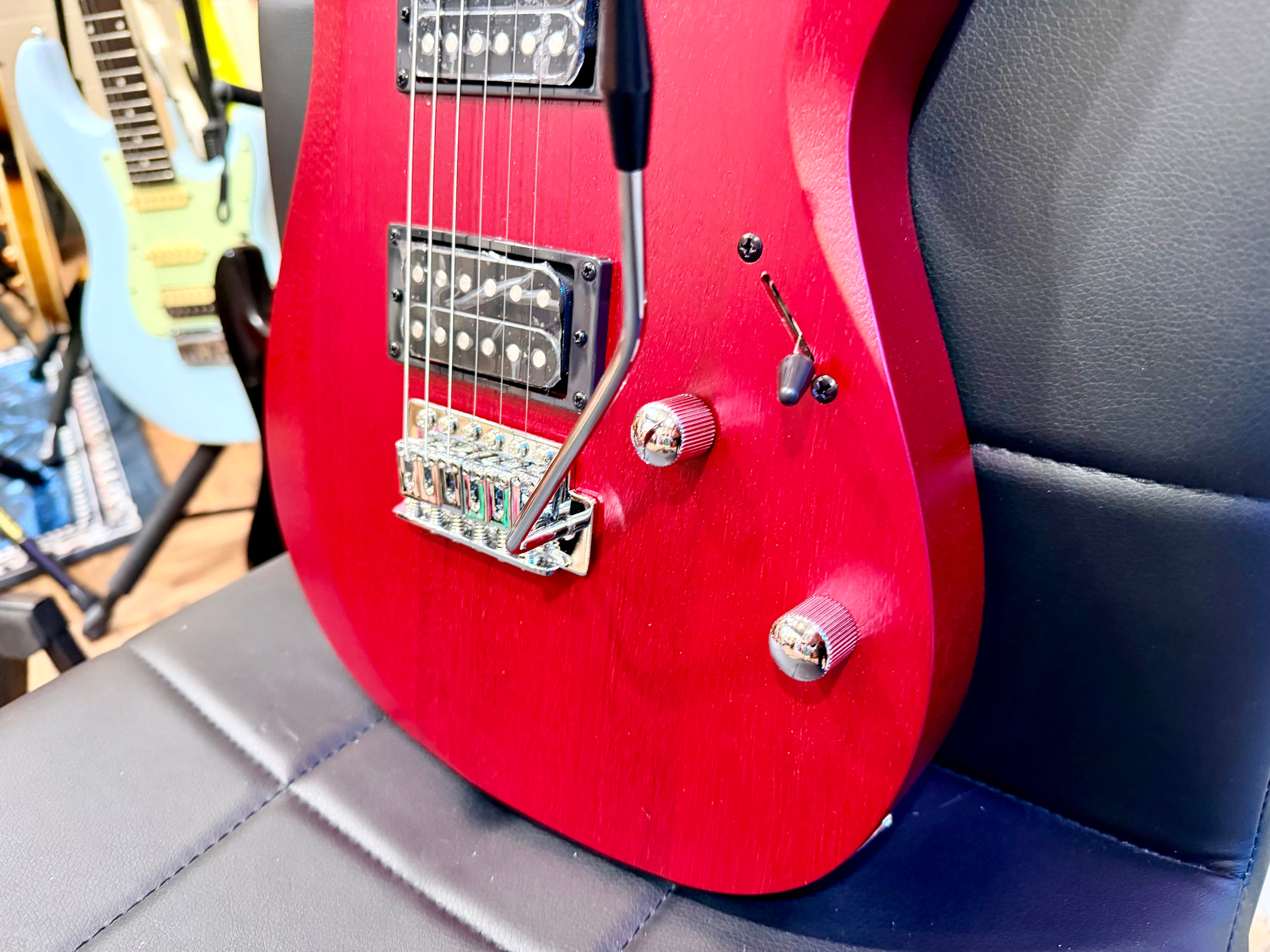 🎸NEW🎸 Cort X100 Electric Guitar~ Open Pore Black/Red Cherry~ 2025 Model!