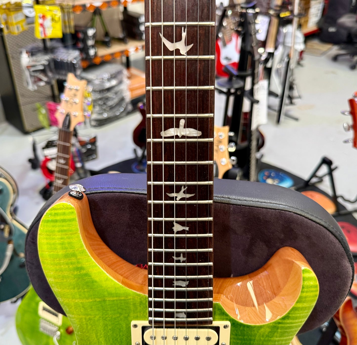 🌟STUNNING🌟 PRS SE Custom 24-08~ Eriza Verde~ With Gig Bag~ Coil Split~ WOW!