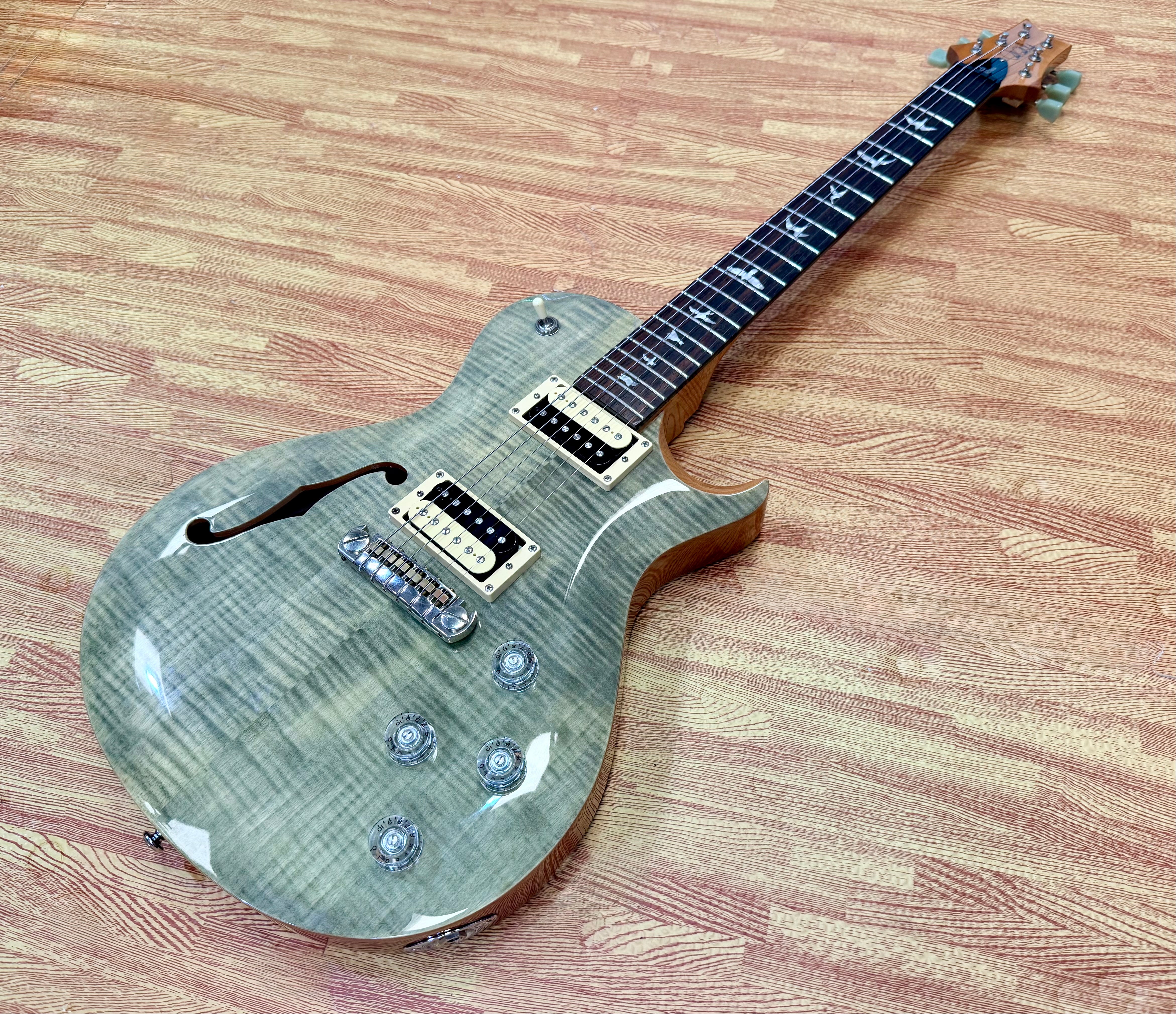π2017π PRS SE Zach Myers Signature Semi-Hollow Guitar~ Trampas Green + GigBag!