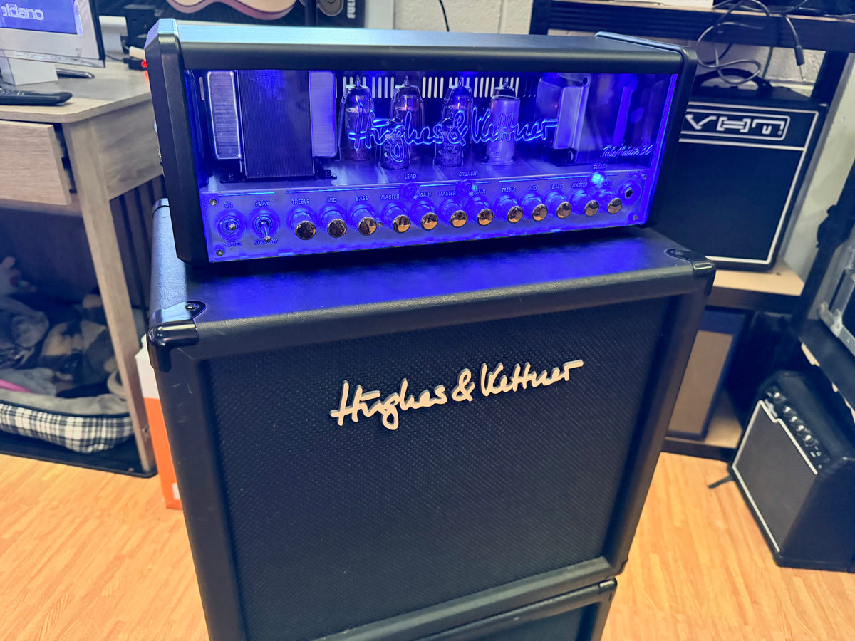 Hughes & Kettner TubeMeister 36 Valve Amp Stack – 2 Cabinets – FSM-432 Mk III