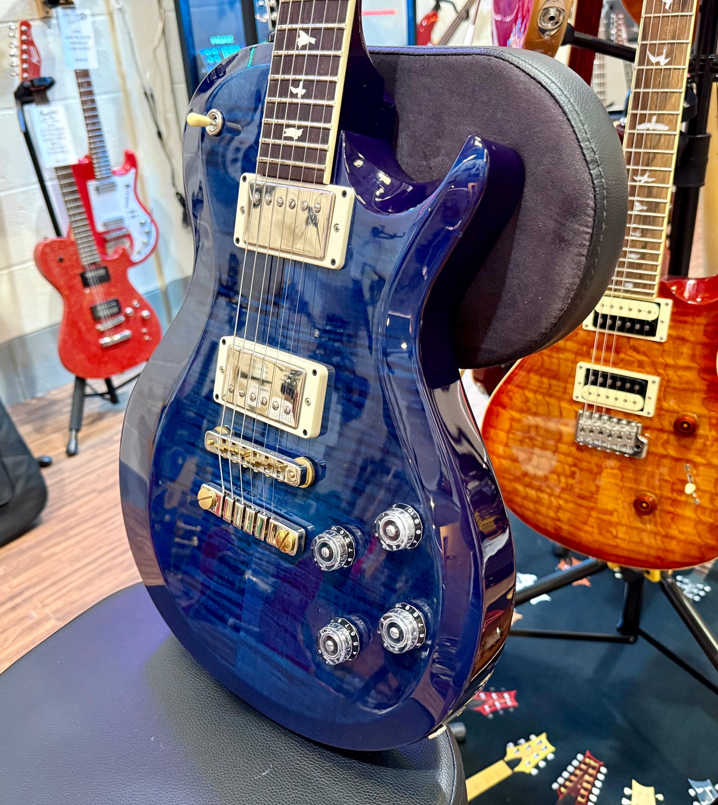 🌟2020 USA🌟 PRS S2 McCarty 594 Singlecut~ Whale Blue~ Gig Bag & Docs~ Stunning!