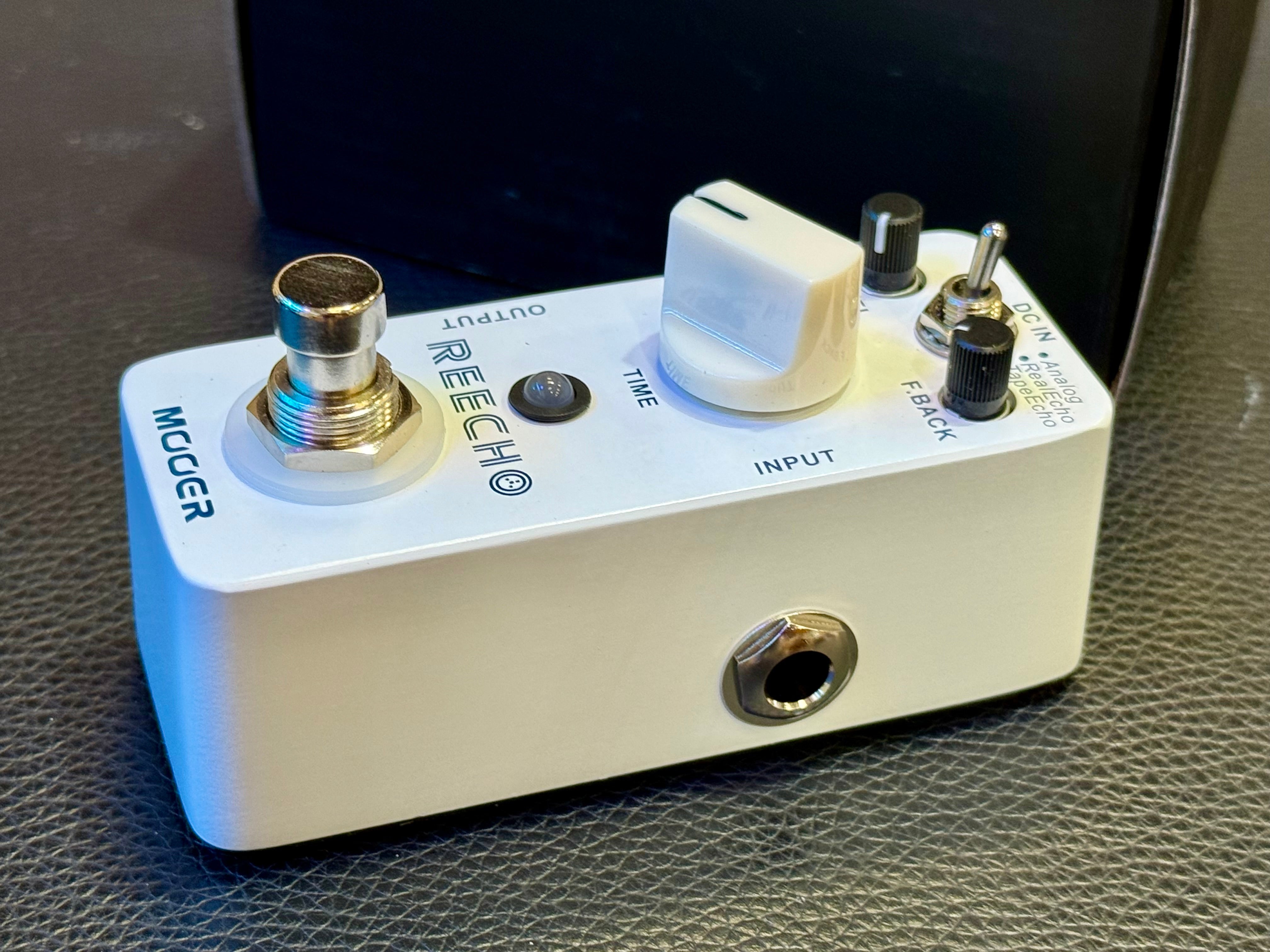 🎸NEW🎸 Mooer Reecho Digital Delay Pedal~ MDD1 Retro Mini Guitar Effects Unit!